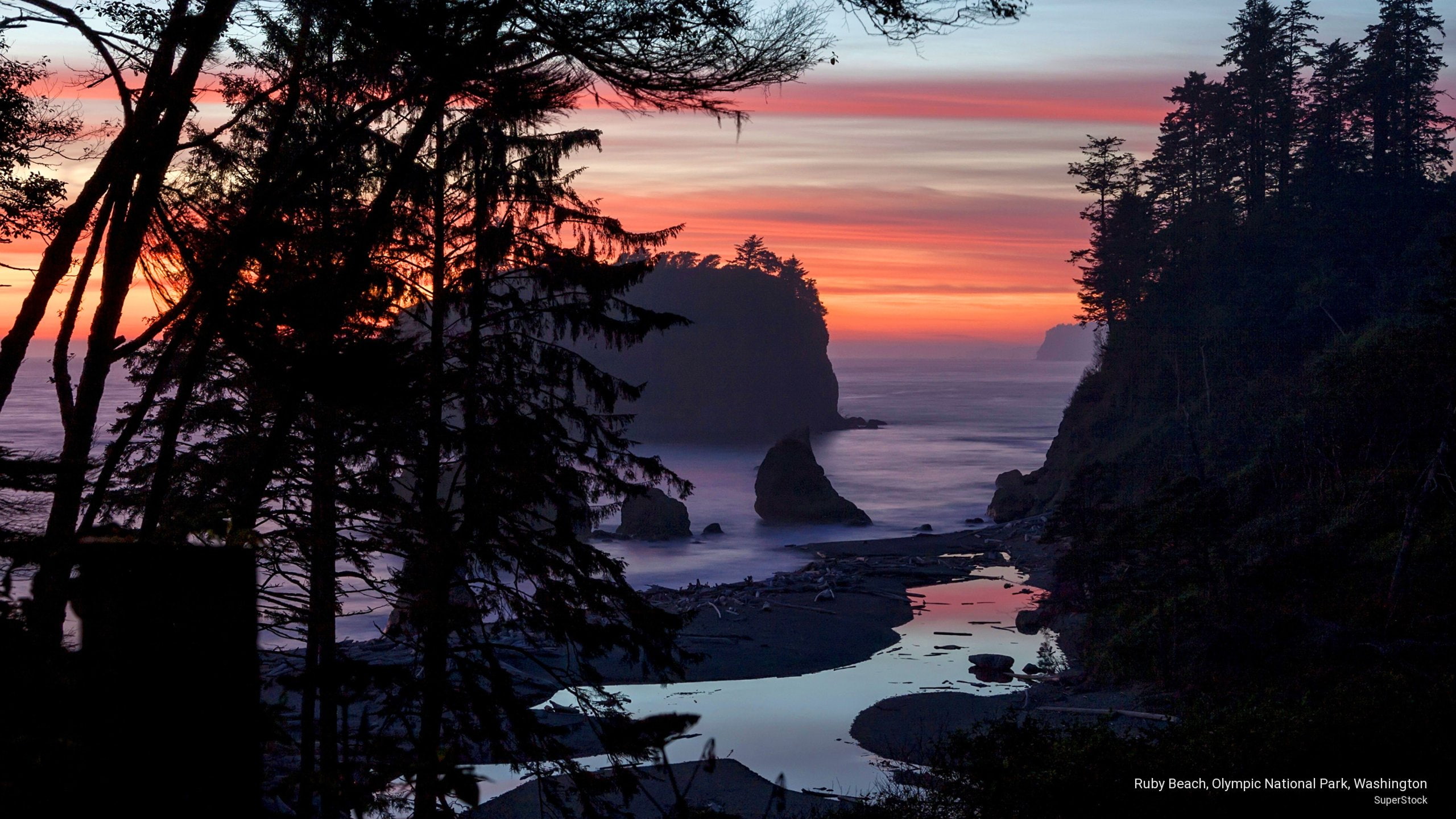 Ruby Beach Olympic National Park Washington Beaches 2k