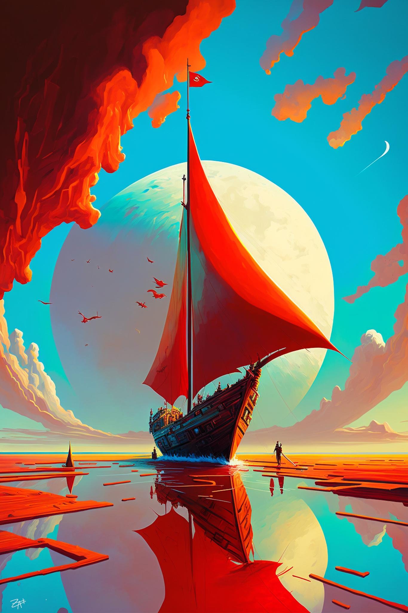 primordial worlds red sail