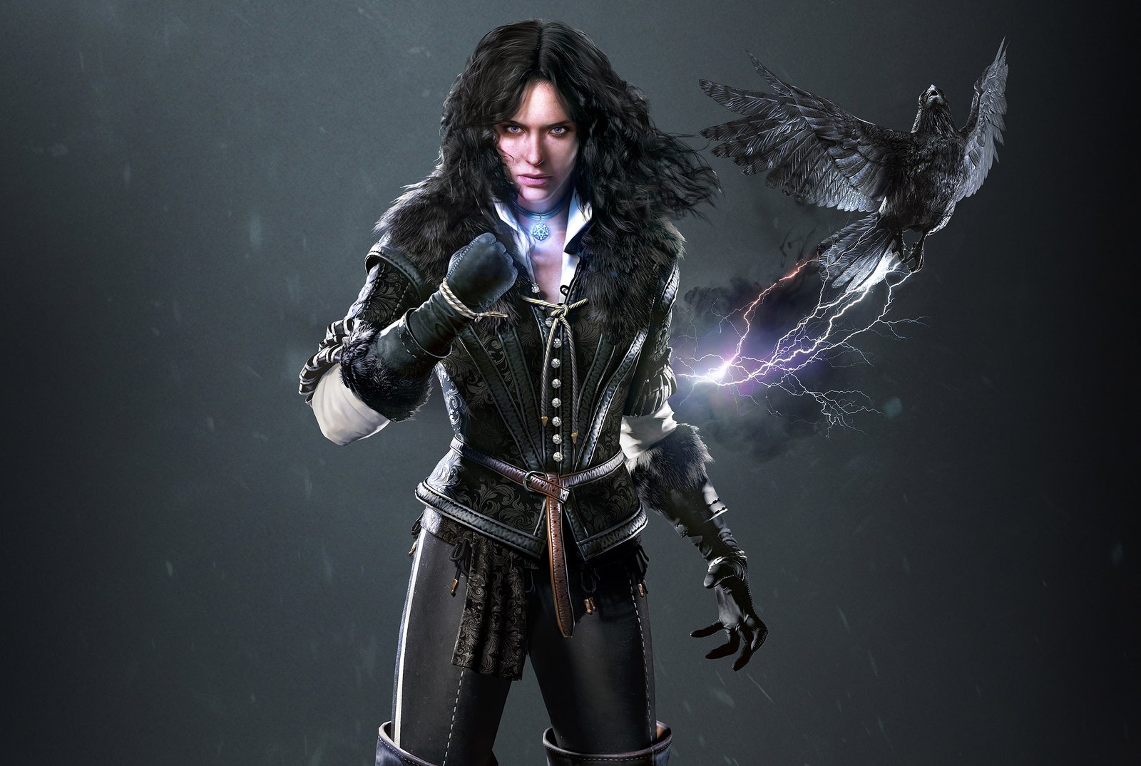 girl bird The Witcher 3 Wild Hunt Yennifer 2k