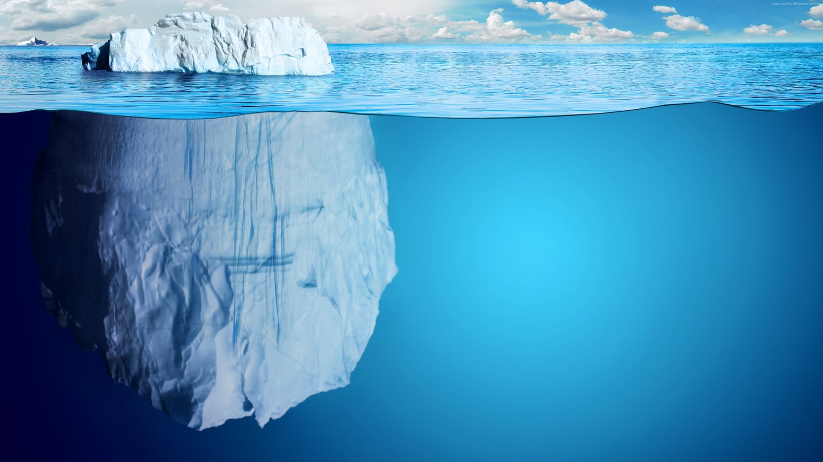 iceberg glaciers landscape snow water drops nature underwater 2k 4k