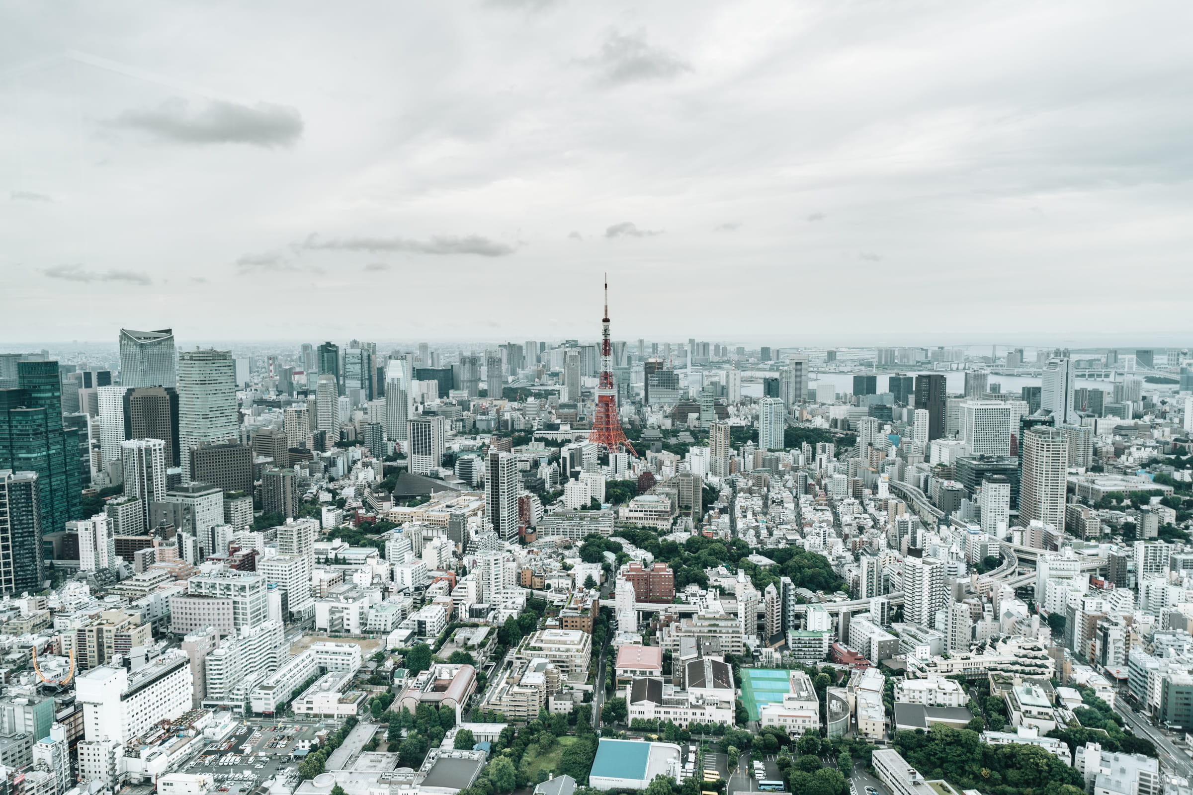 japan minato ku tokyo city view and sky deck trip travel 2k