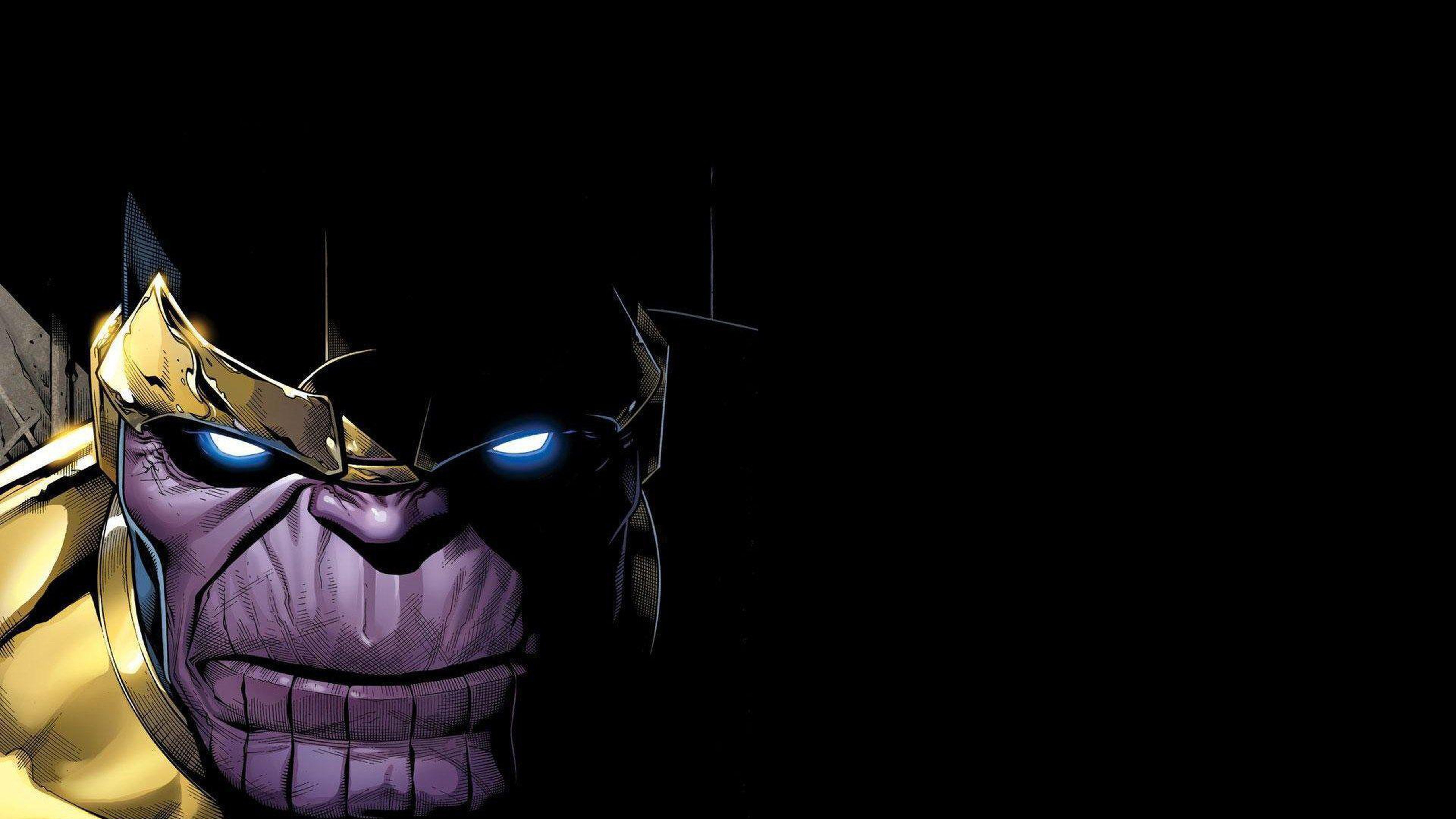 thanos artwork hd digital art superheroes copy space 2k 4k 5k