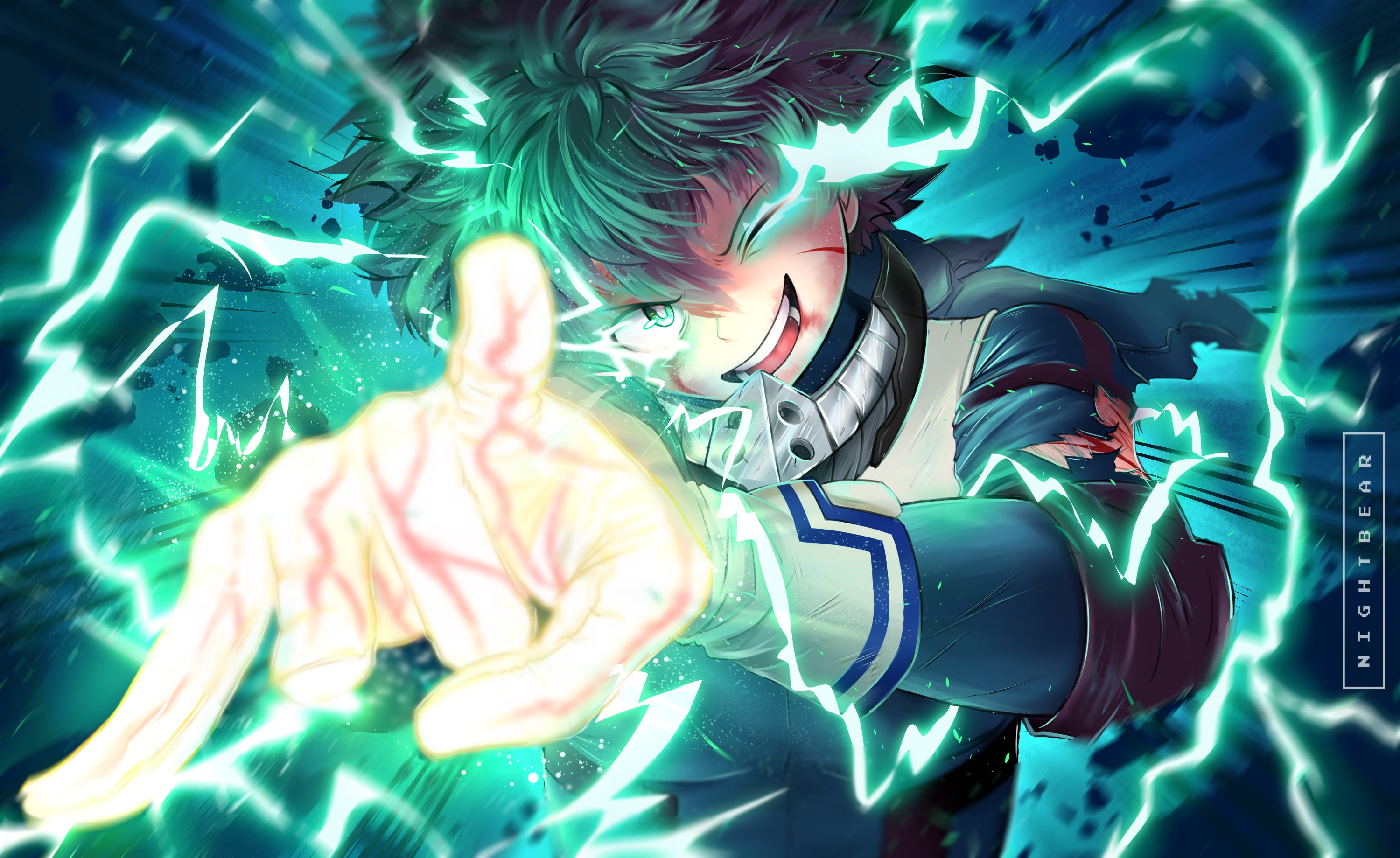 anime Boku no hero Hero Academia Izuku Midoriya 2k