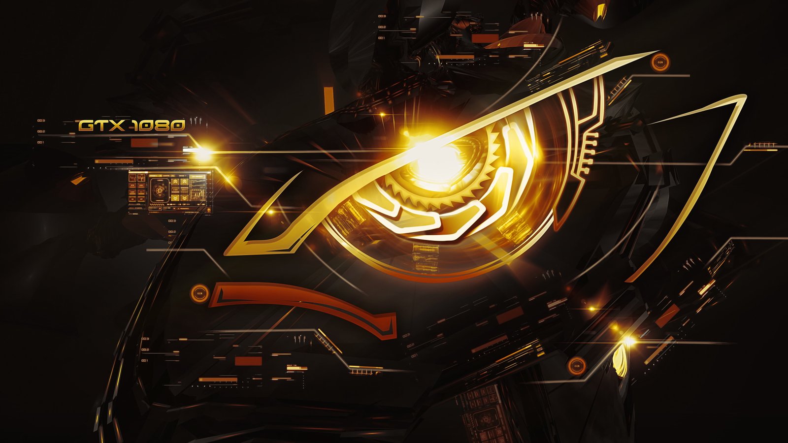 GTX graphics card Gigabyte Aorus logo PC gaming technology 2k 4k