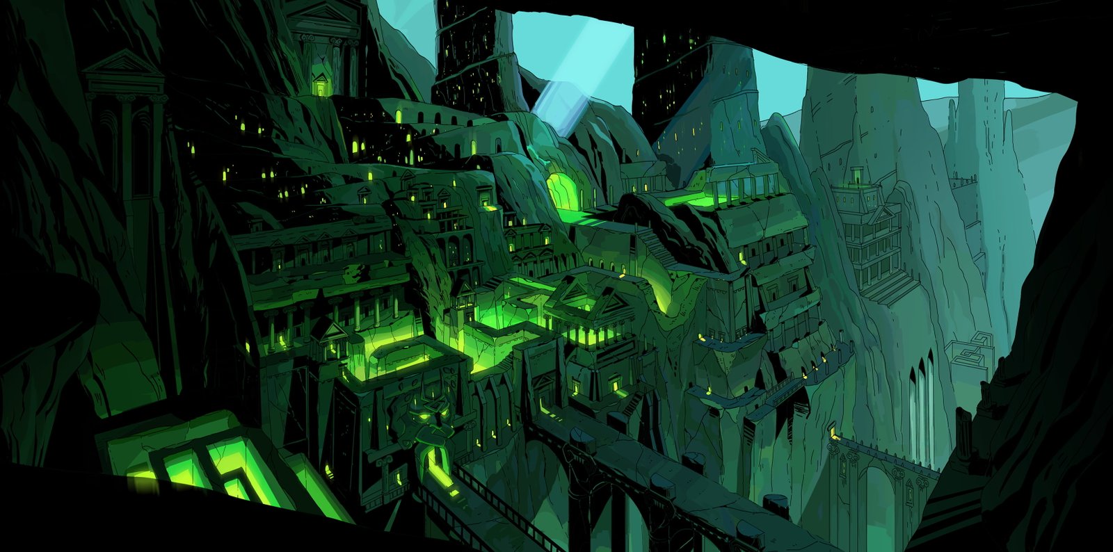 Hades Game video game art games digital artwork 2k