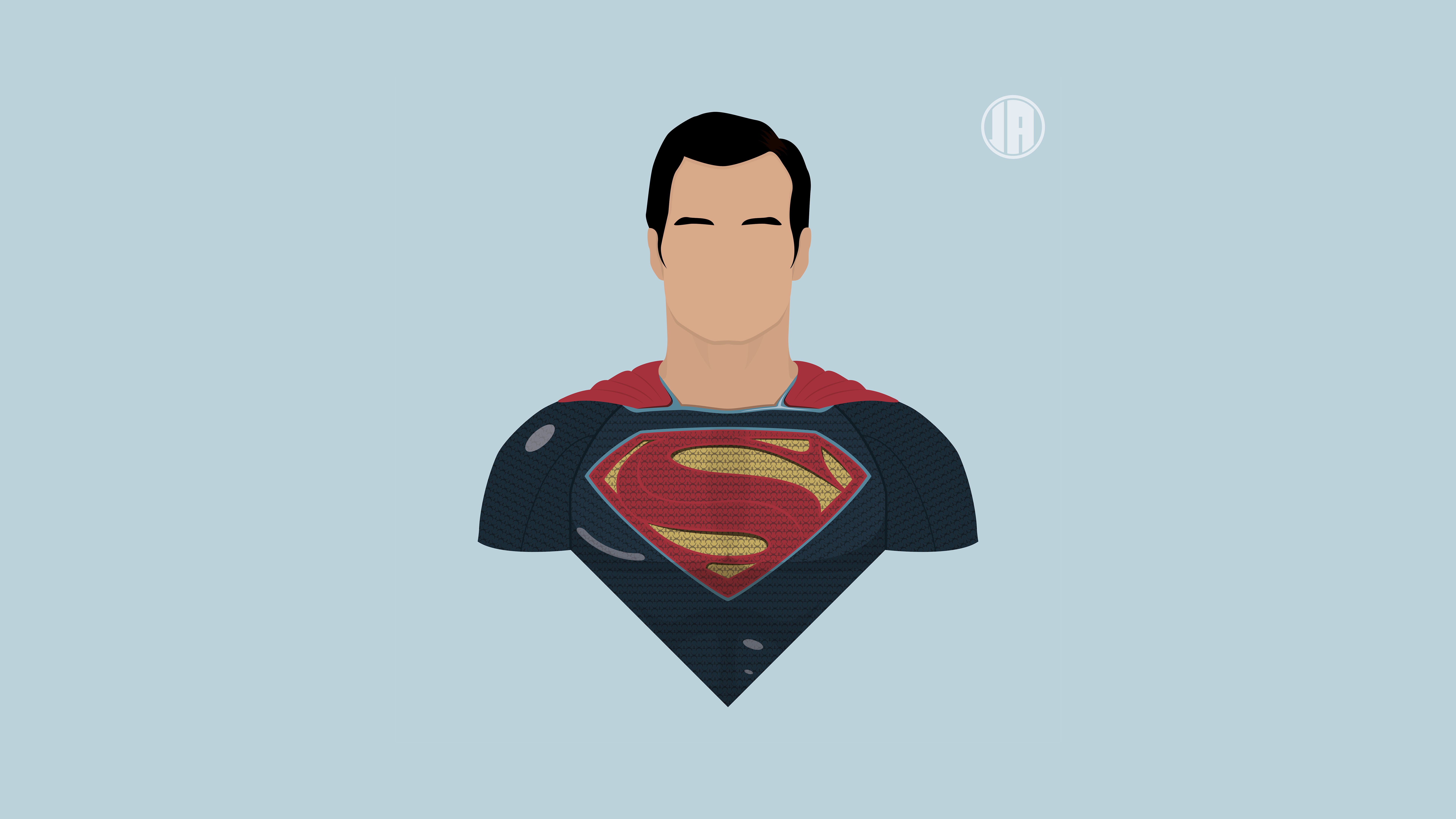 superman superheroes minimalism hd deviantart 2k 4k 5k 8k