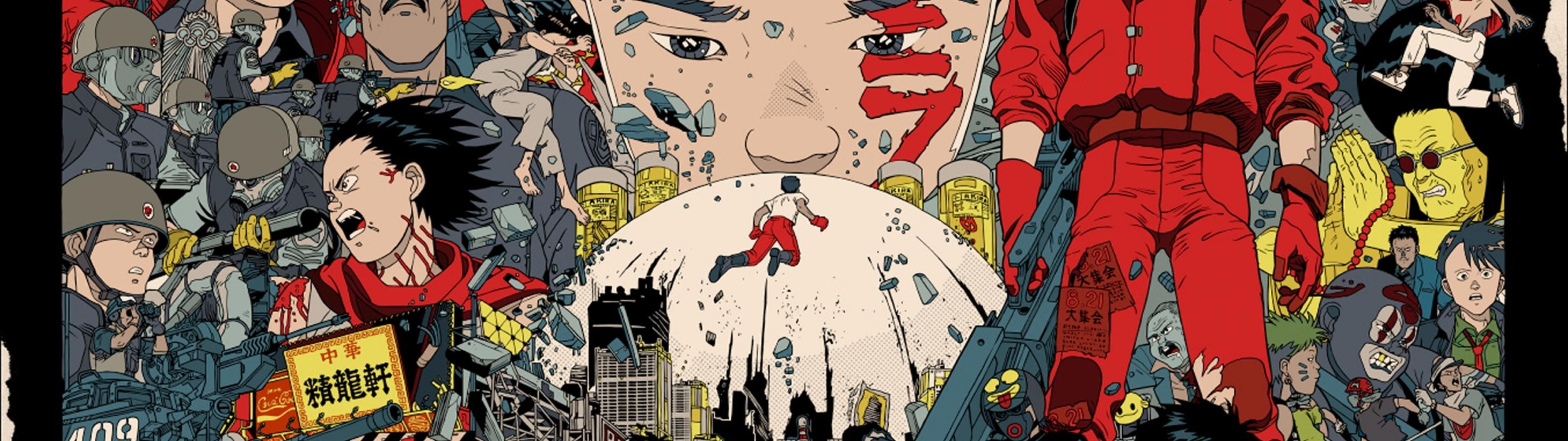 Cyberpunk Akira Anime 2k 4k