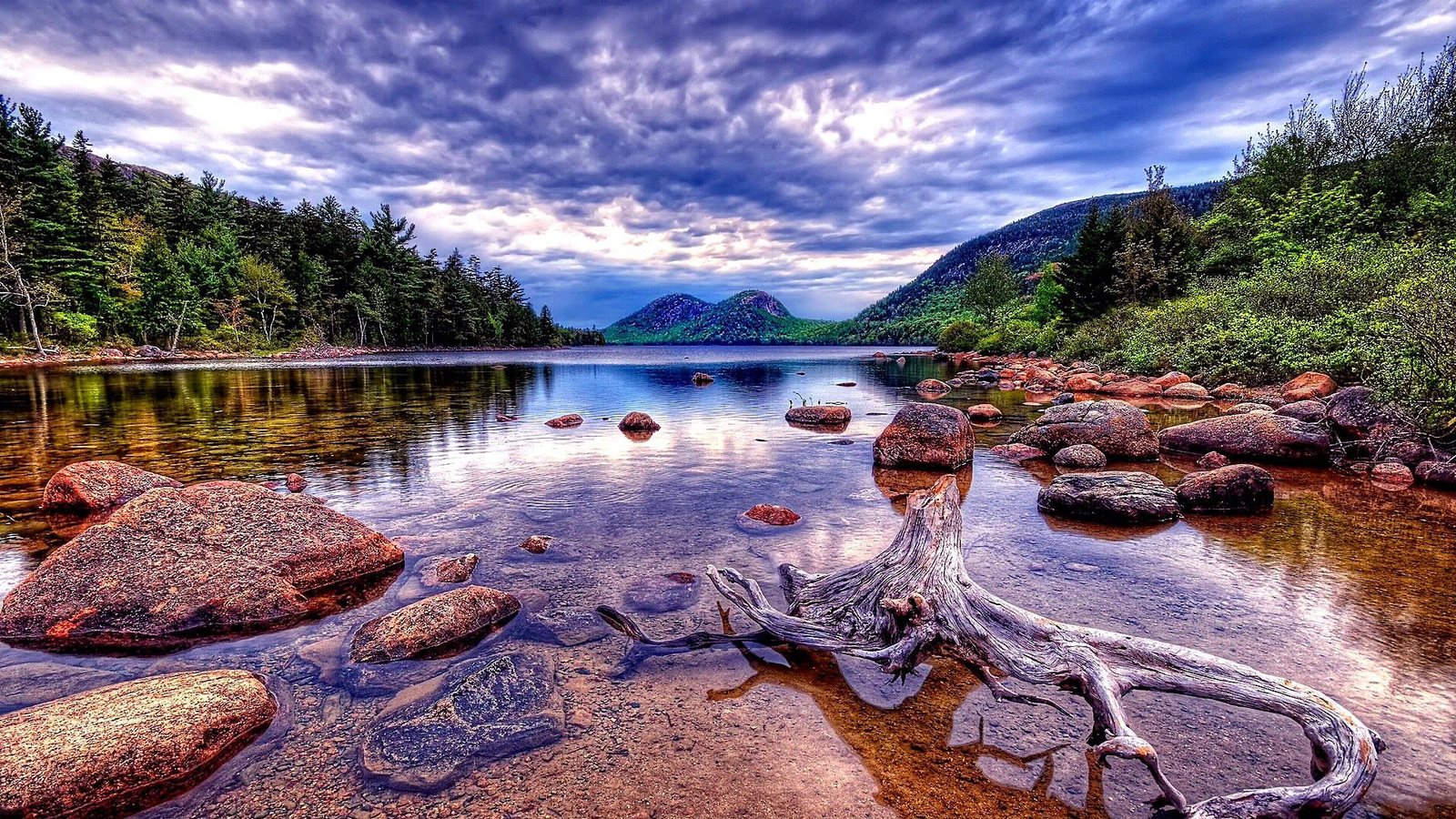 rock united states usa maine acadia national park bank 2k