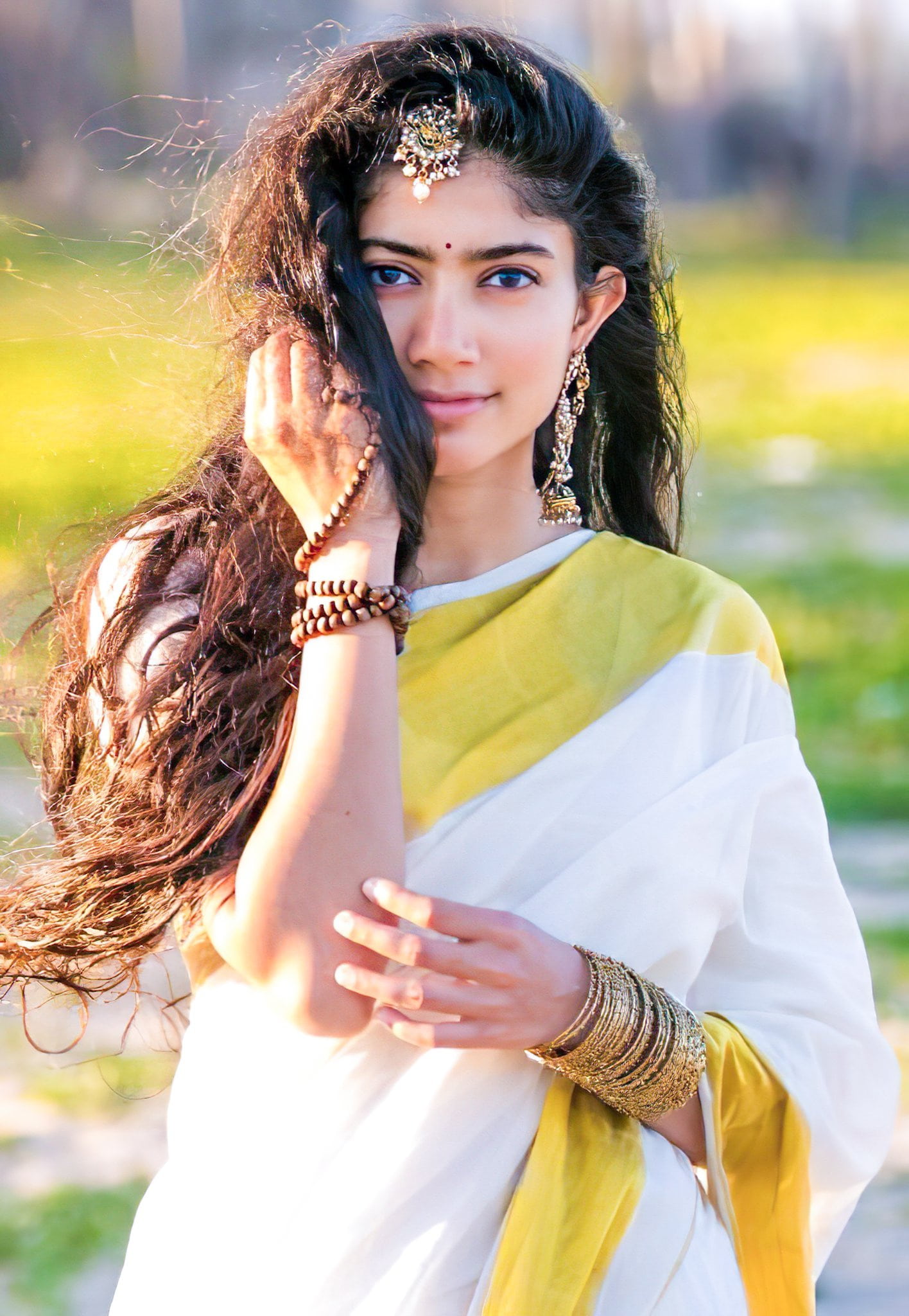 Sai pallavi actress angel malayalam saipallavi saree telugu HD phone wallpaper