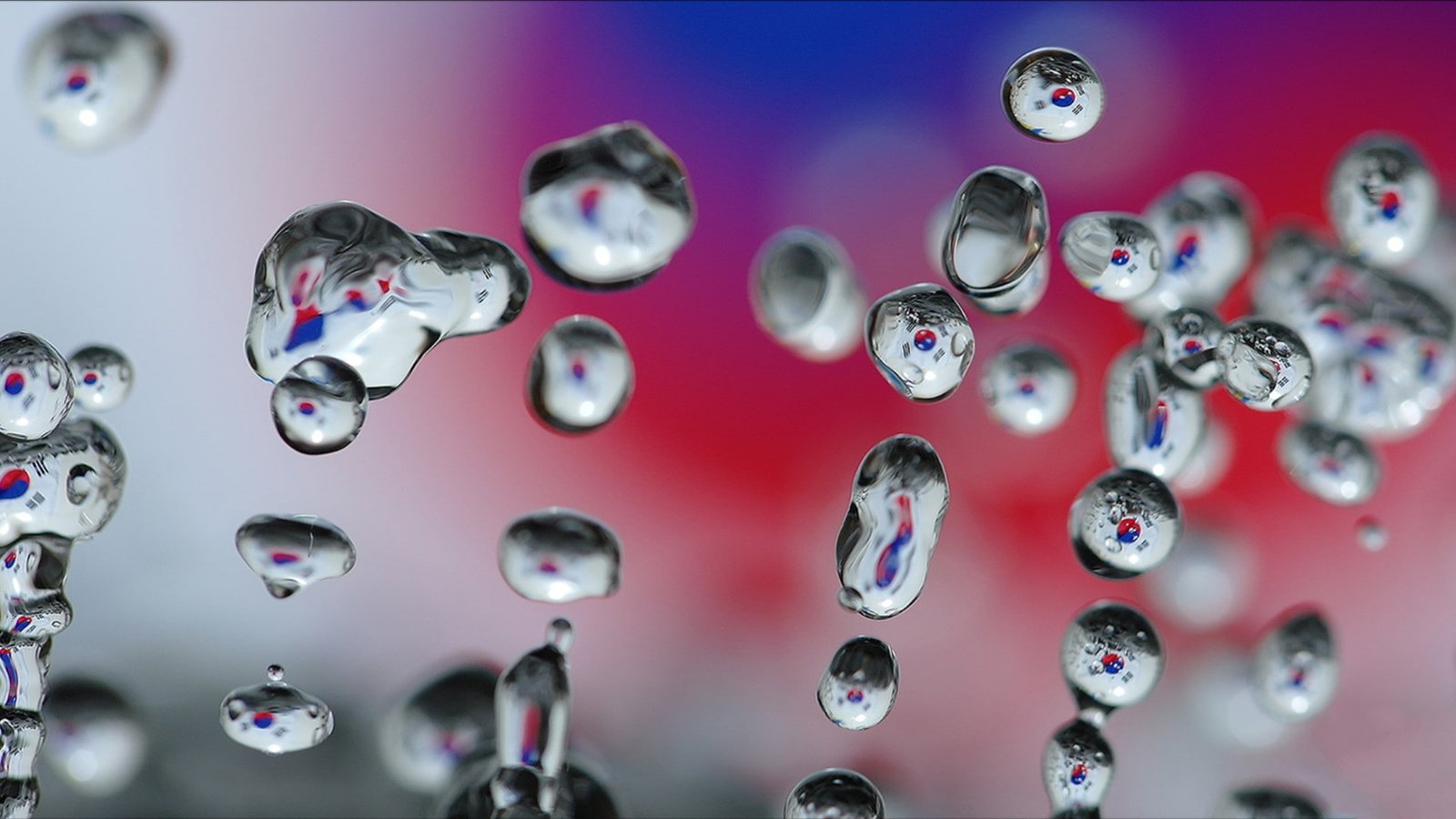 px Asian Flag korean South Korea Taegeukgi Water Drops People Glasses HD Art 2k