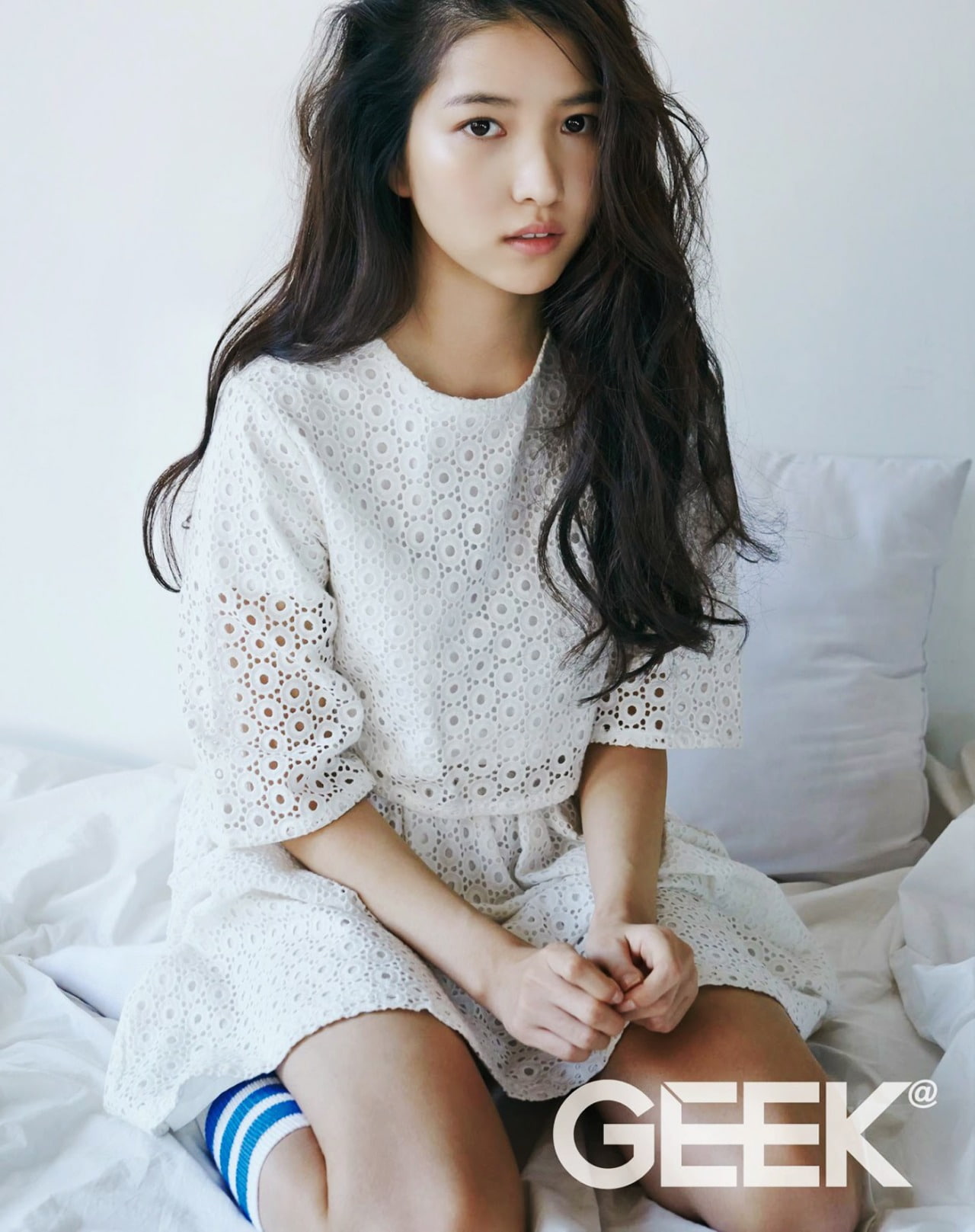 Gfriend K pop brunette women South Korea Korean dancer