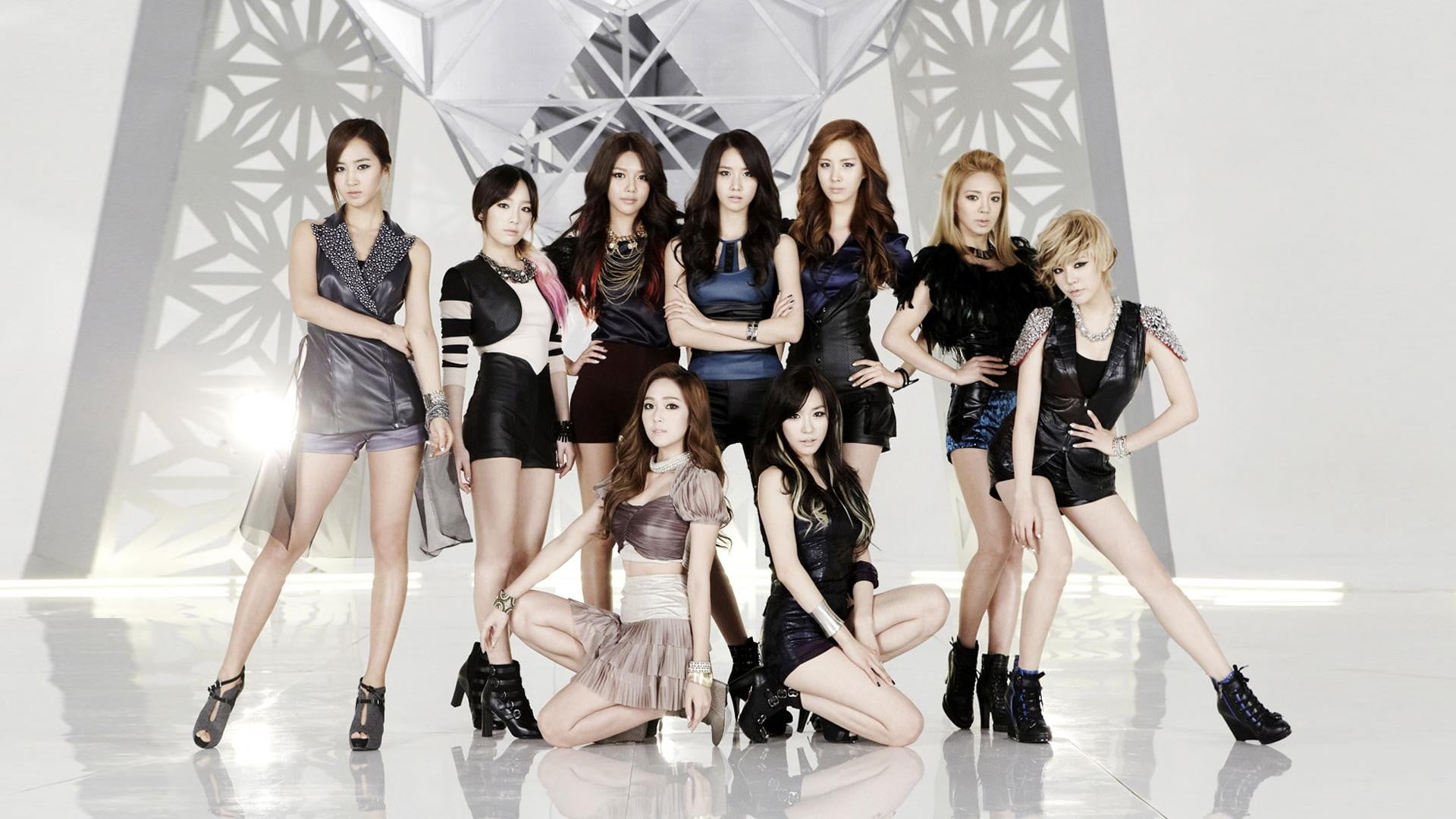 group of women SNSD Girls Generation Asian model musician 99 2k