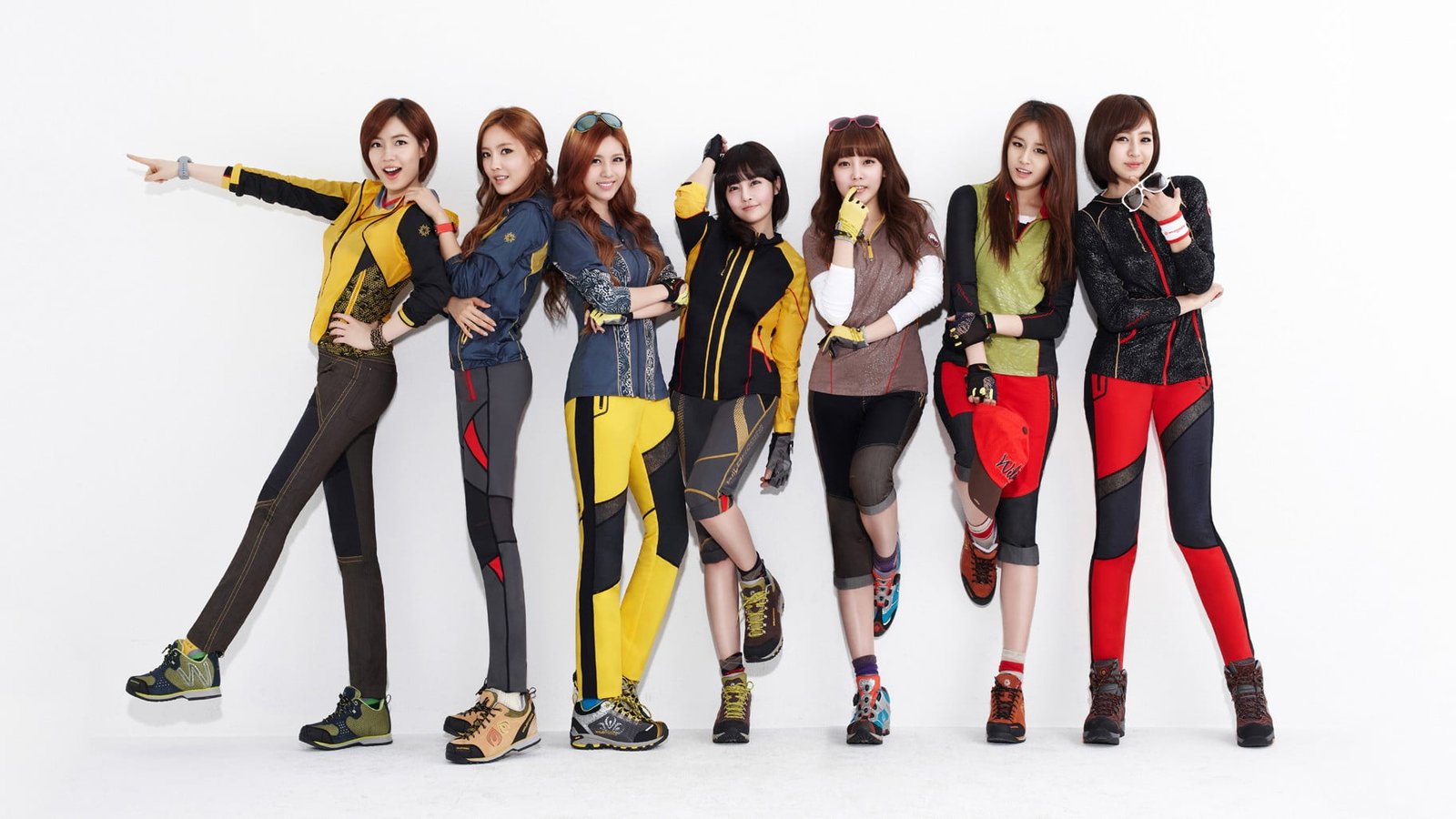 K pop Korean T ara women Asian group of studio shot 2k