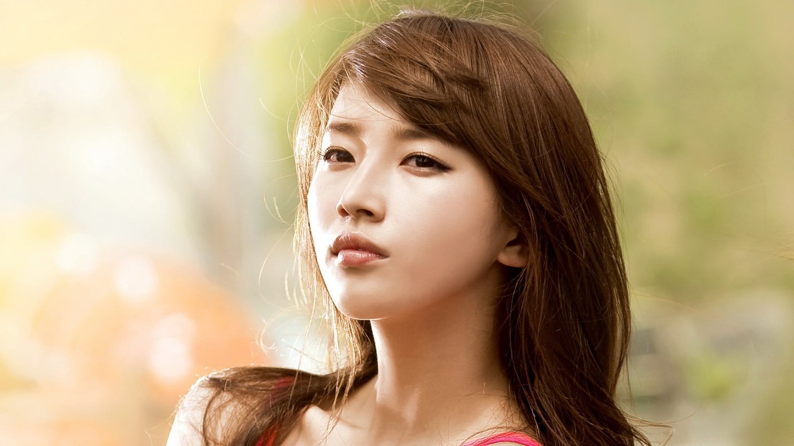 K pop Miss A Asian Korean Suzy women face model brunette 2k
