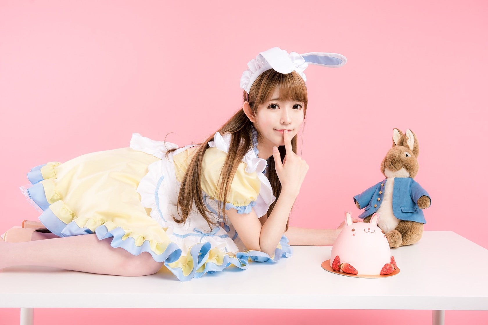 model women Korean Yurisa Chan cosplay 2k