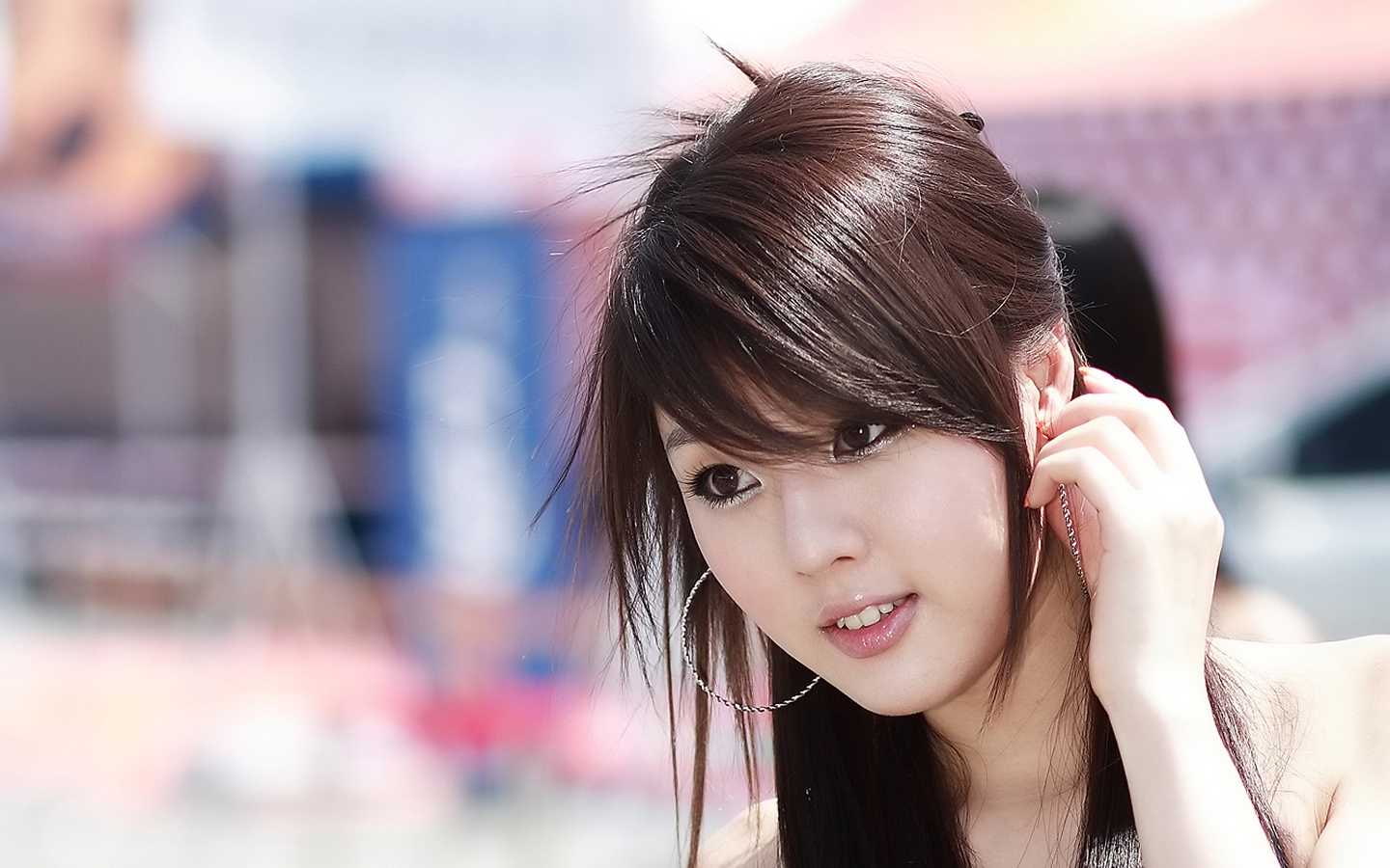 Models Hwang Mi Hee Korean