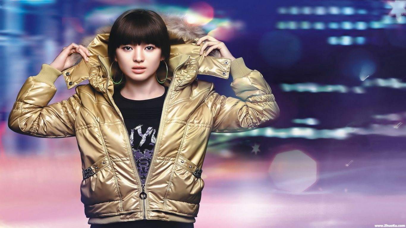 song hye kyo one person front view illuminated young adult 44