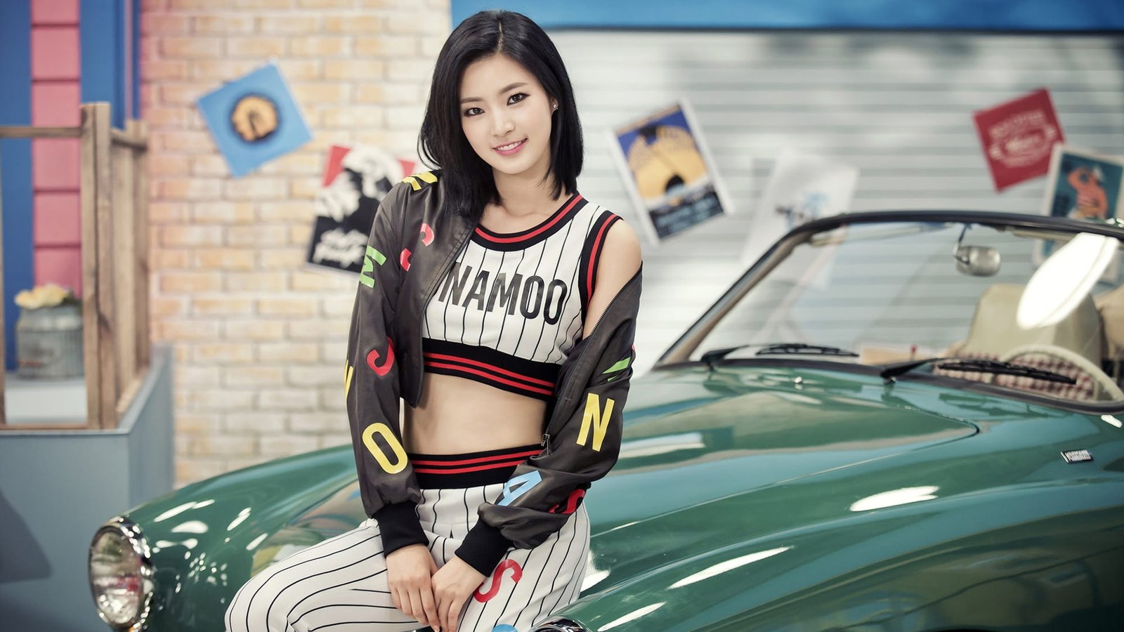 sonamoo nahyun kpop south korean smiling earring Girls 2k