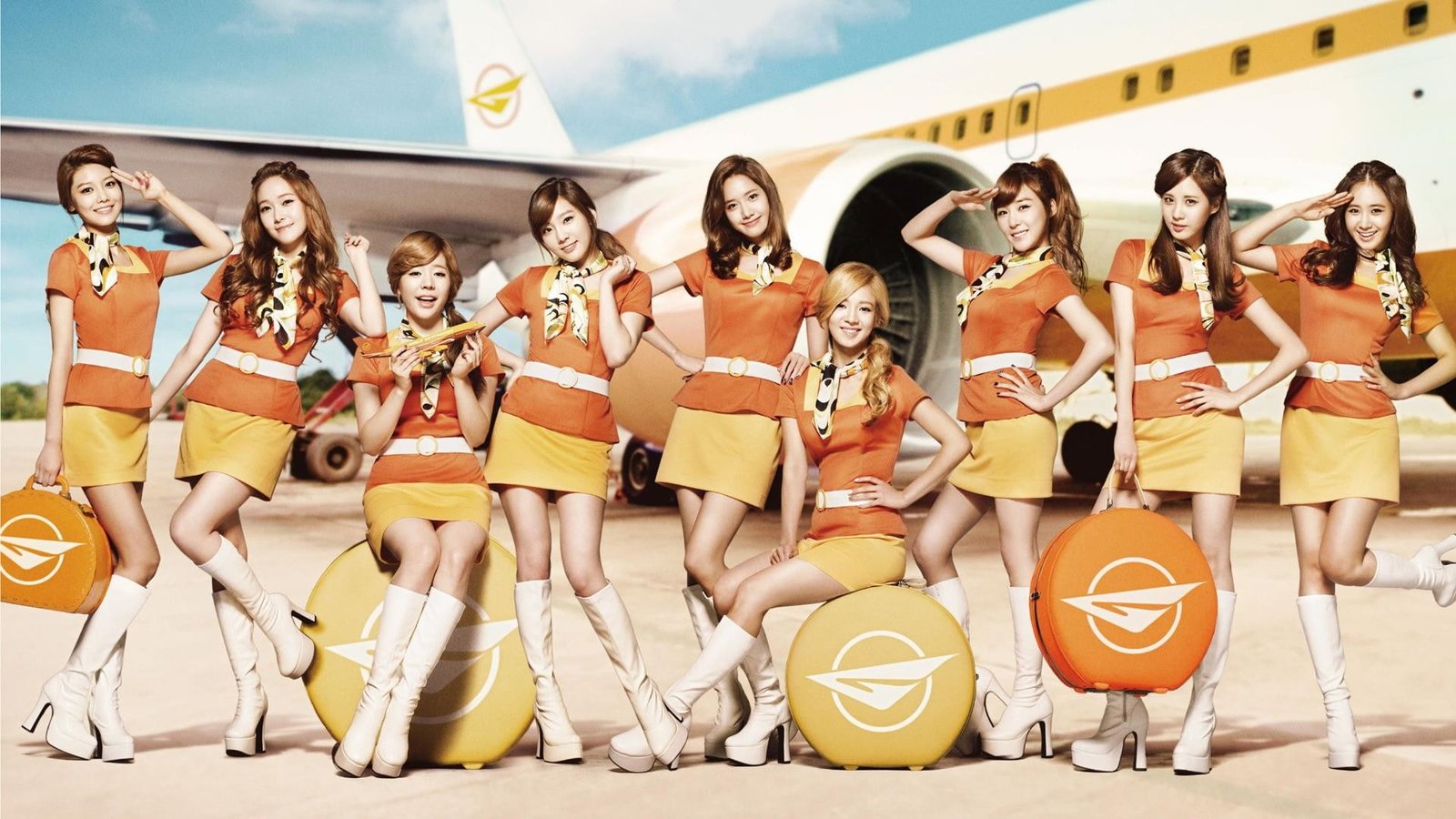 women musician singer Korean SNSD Girls Generation Asian group of 2k