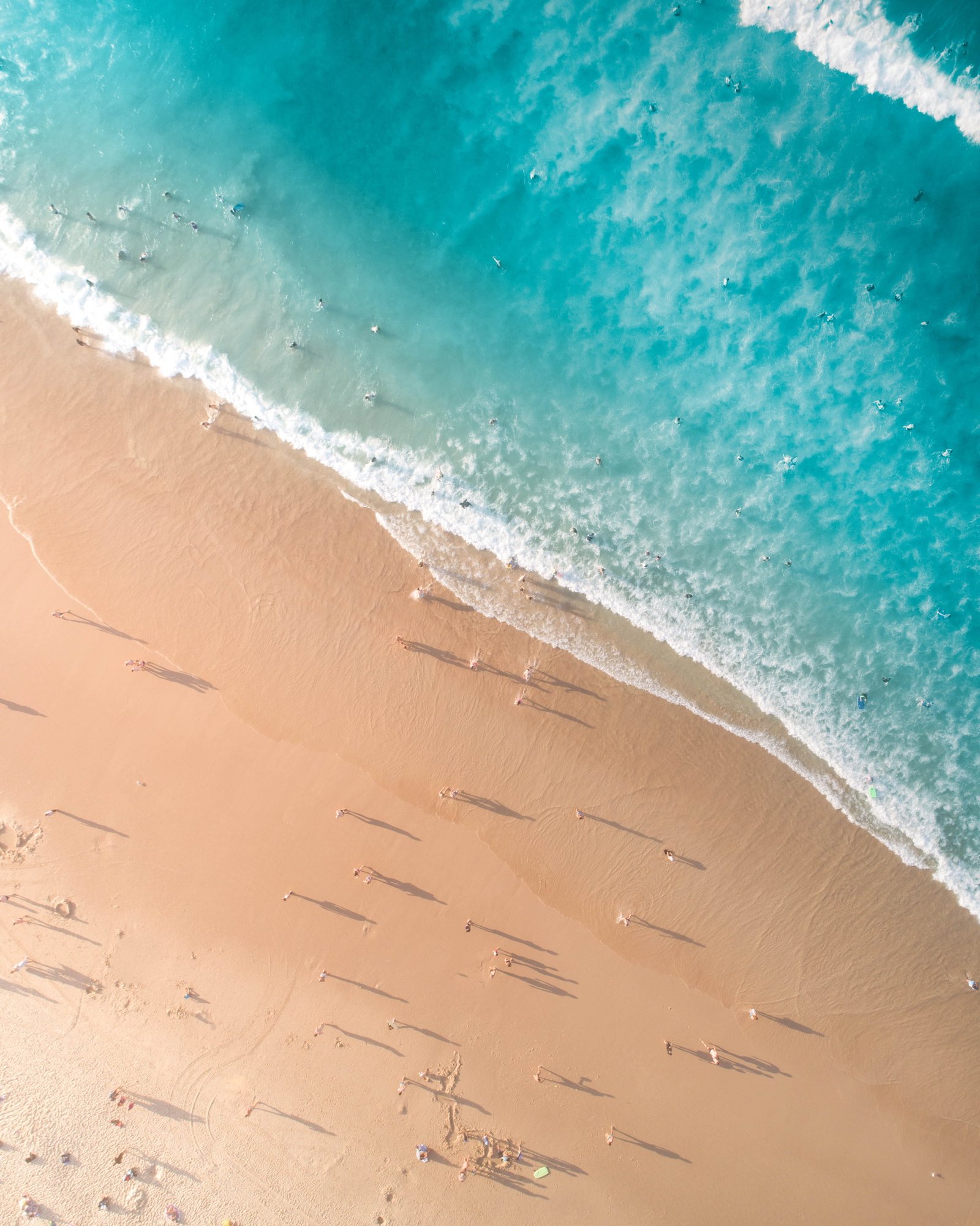 Aerial Photo of Sea aerial photography shot beach bird s eye view 2k 4k