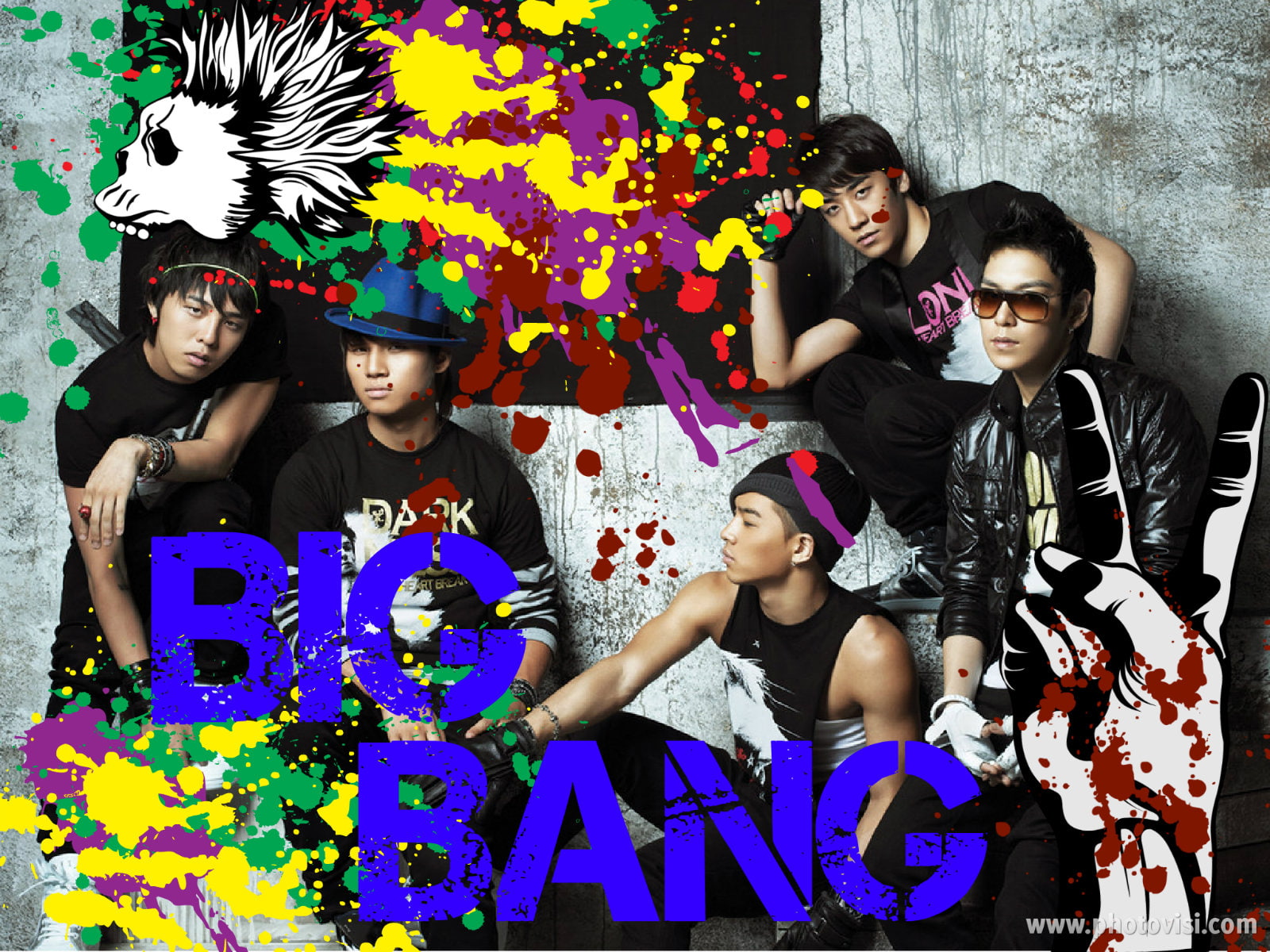 bigbang daesung g dragon hip hop korean kpop seungri 2k