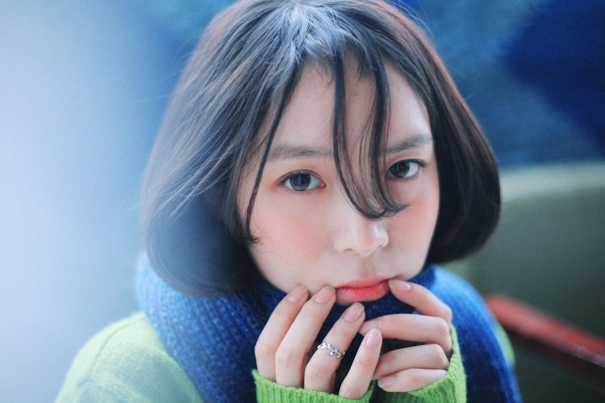 Rotta Korean women Asian portrait headshot child one person 2k