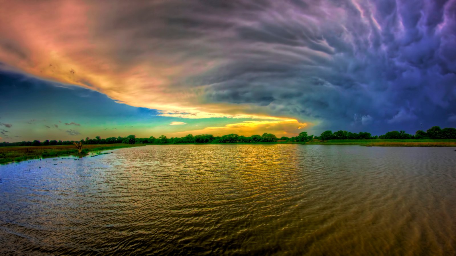 nature sky land landscape clouds horizon atmosphere summer 2k 4k