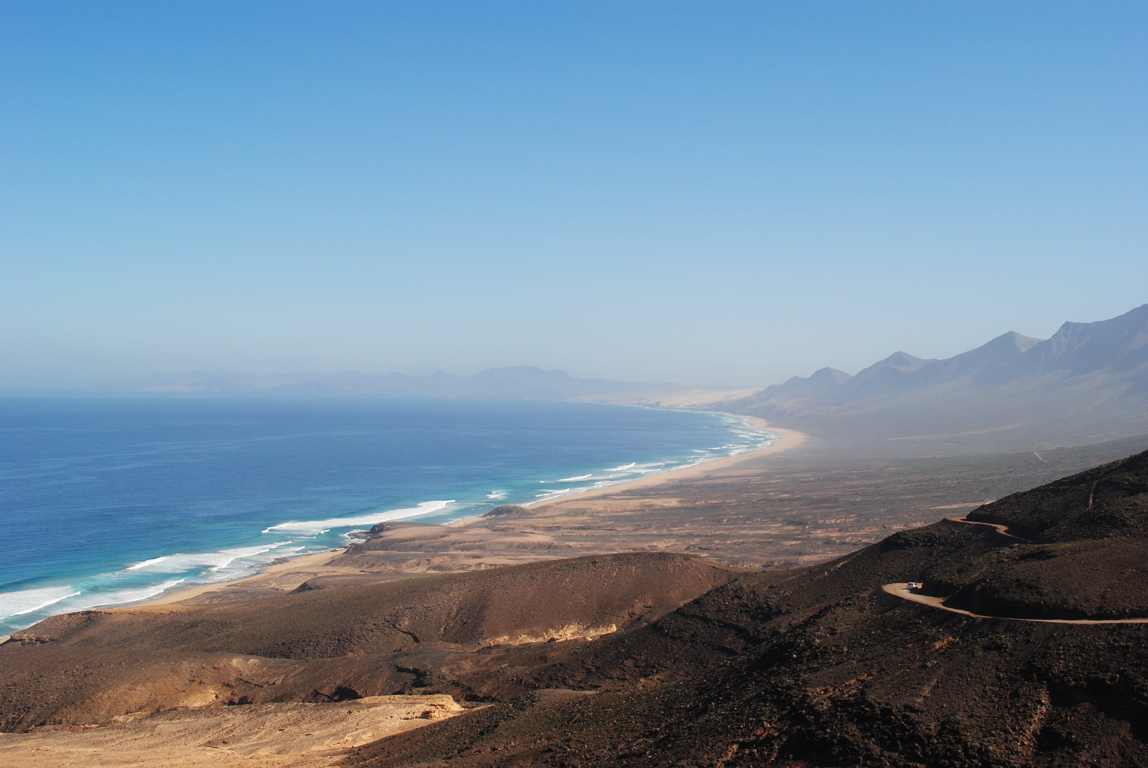 Cofete Fuerteventura Canary Islands spain beach west coast 2k 4k