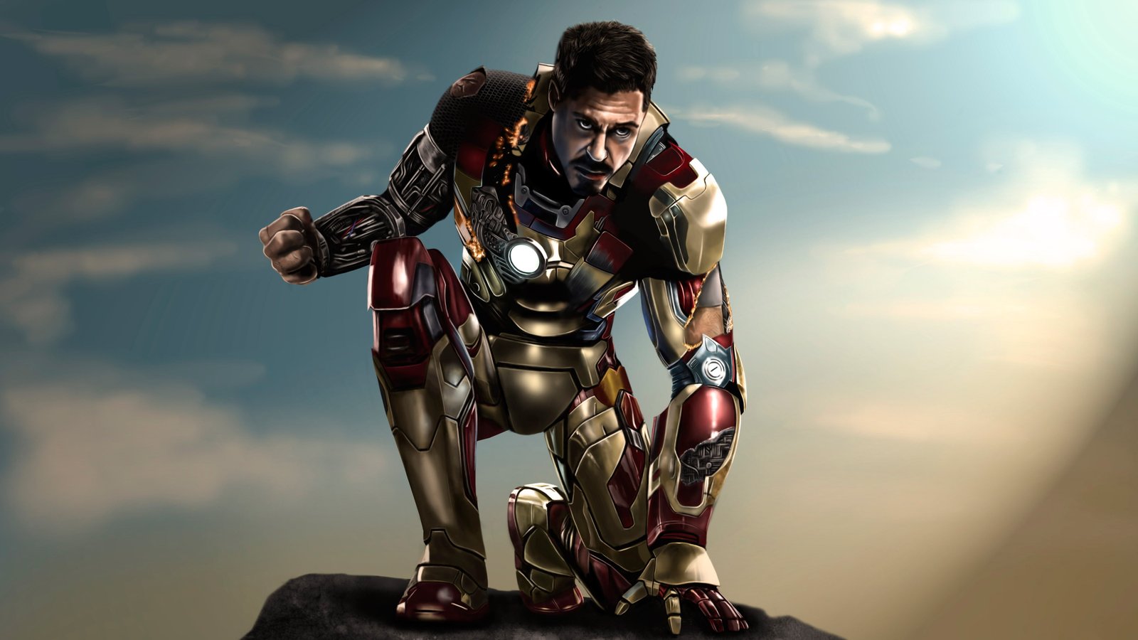 iron man hd artwork artist digital art superheroes 2k 4k 5k