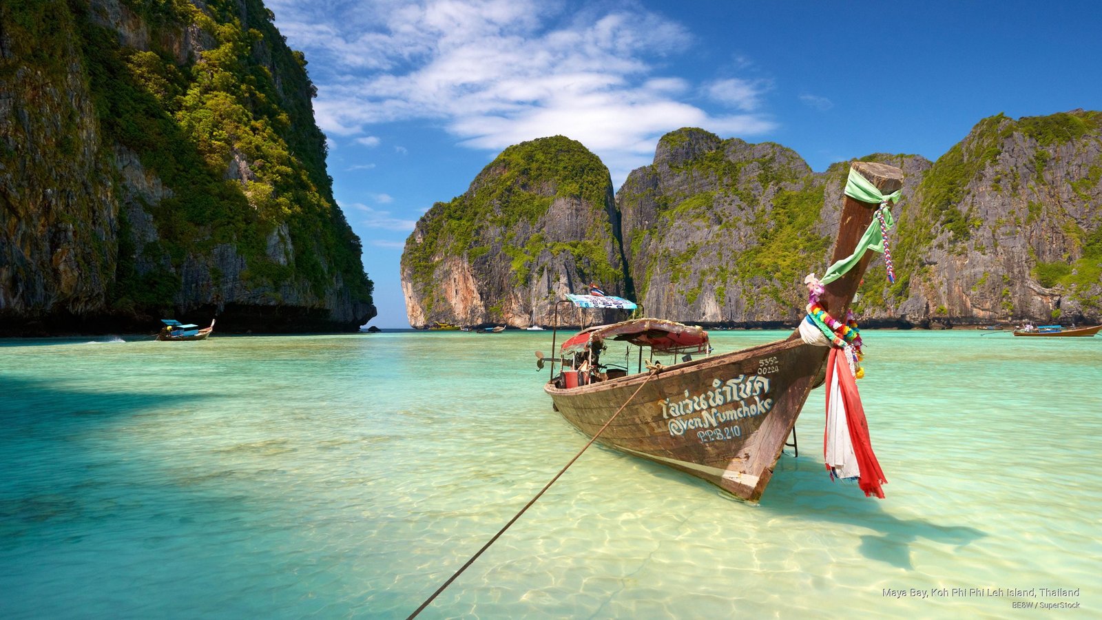 Maya Bay Koh Phi Leh Island Thailand Beaches 2k