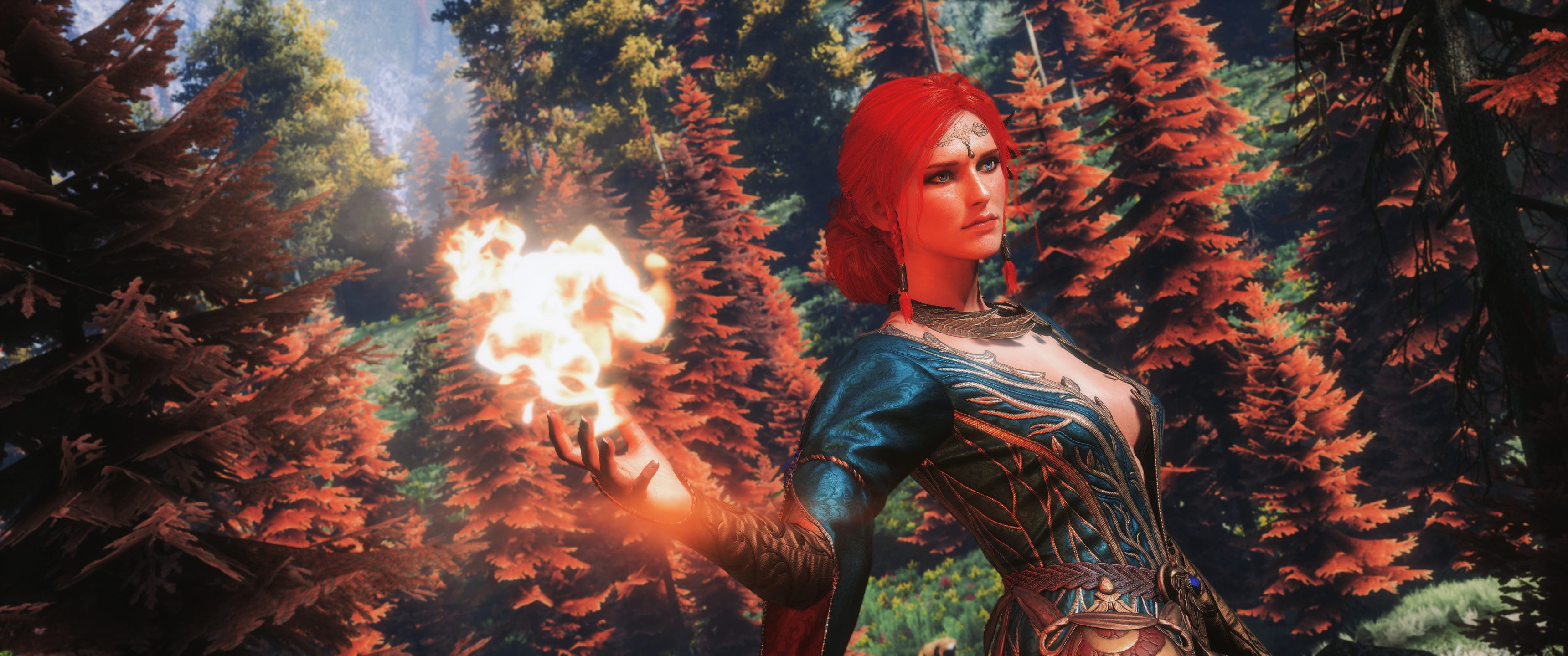 The Witcher Triss Merigold video games 2k