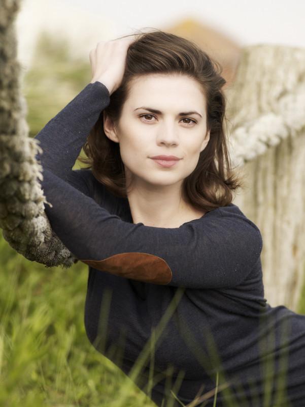 hayley atwell actress hollywood celebrity Coy smile
