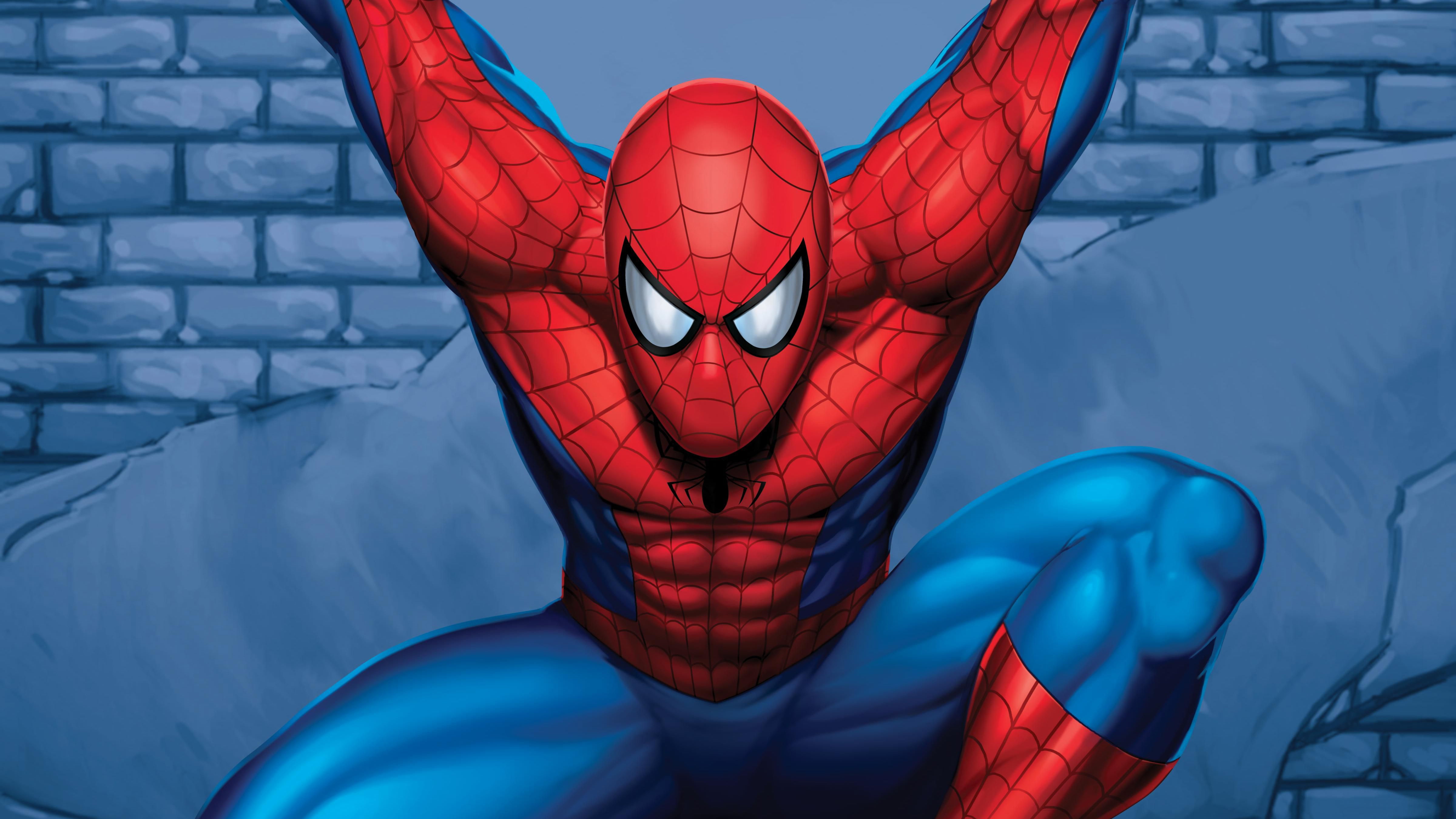 spiderman hd superheroes artwork digital art 2k 4k 5k
