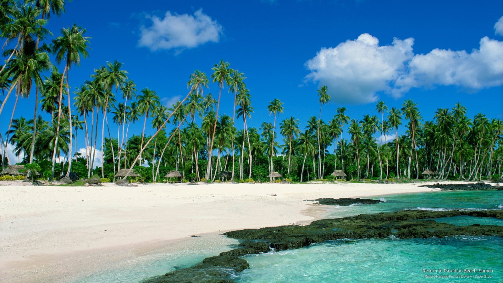 Return to Paradise Beach Samoa Islands 2k