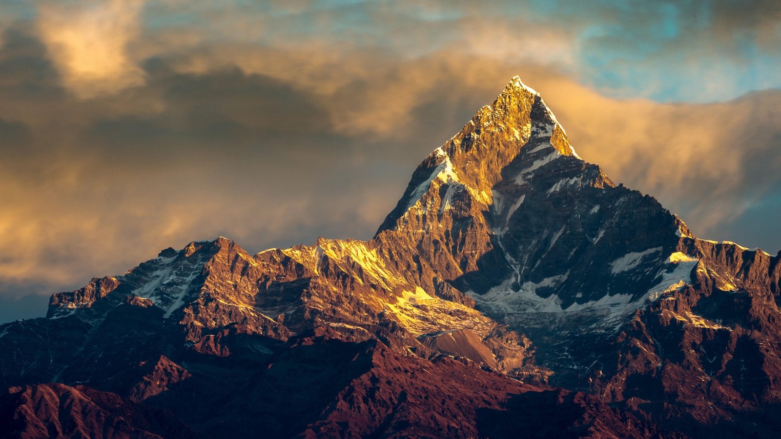 himalaya nepal asia pokhara annapurna beauty in nature 2k 4k
