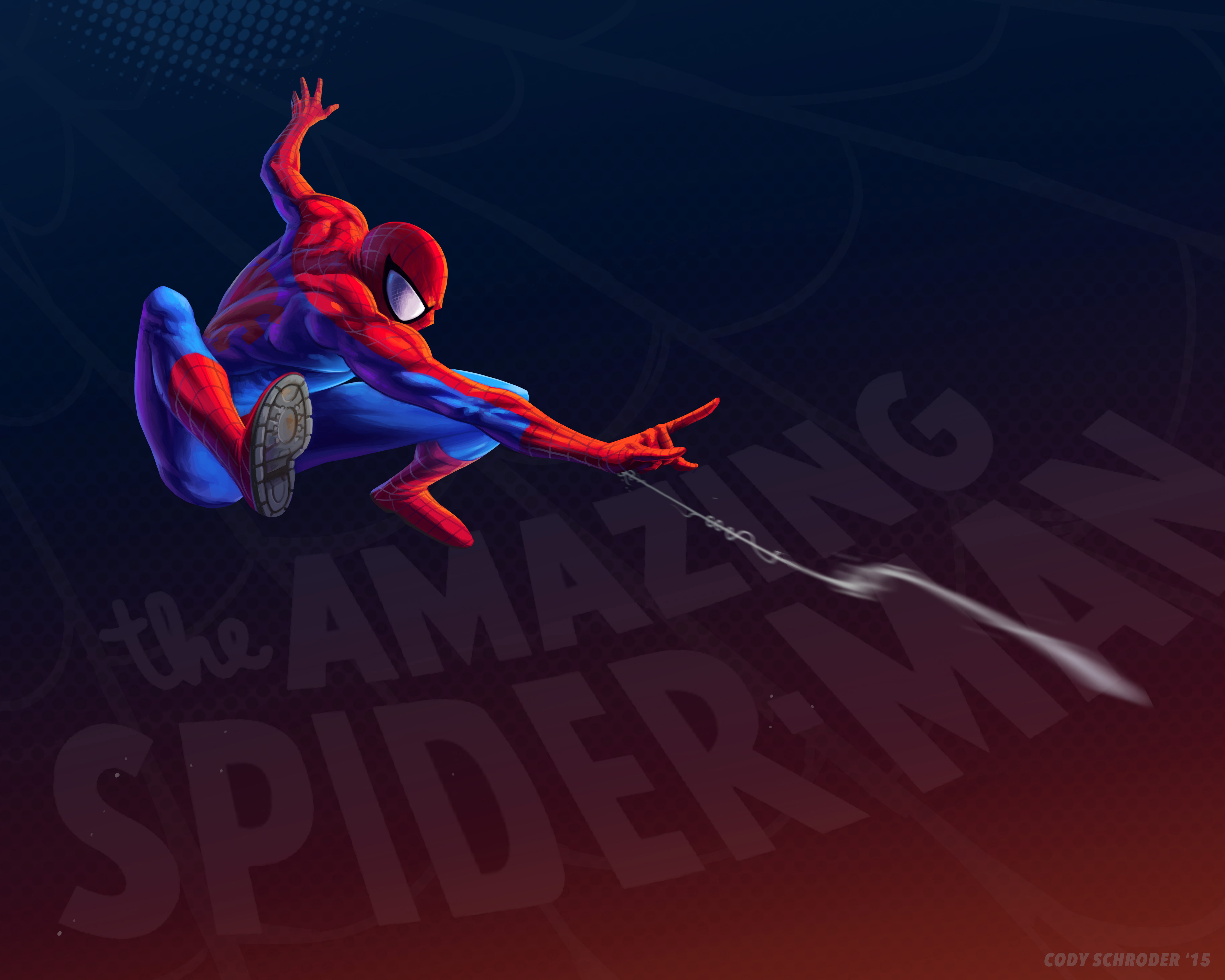spiderman artwork hd artist digital art superheroes 2k 4k 5k
