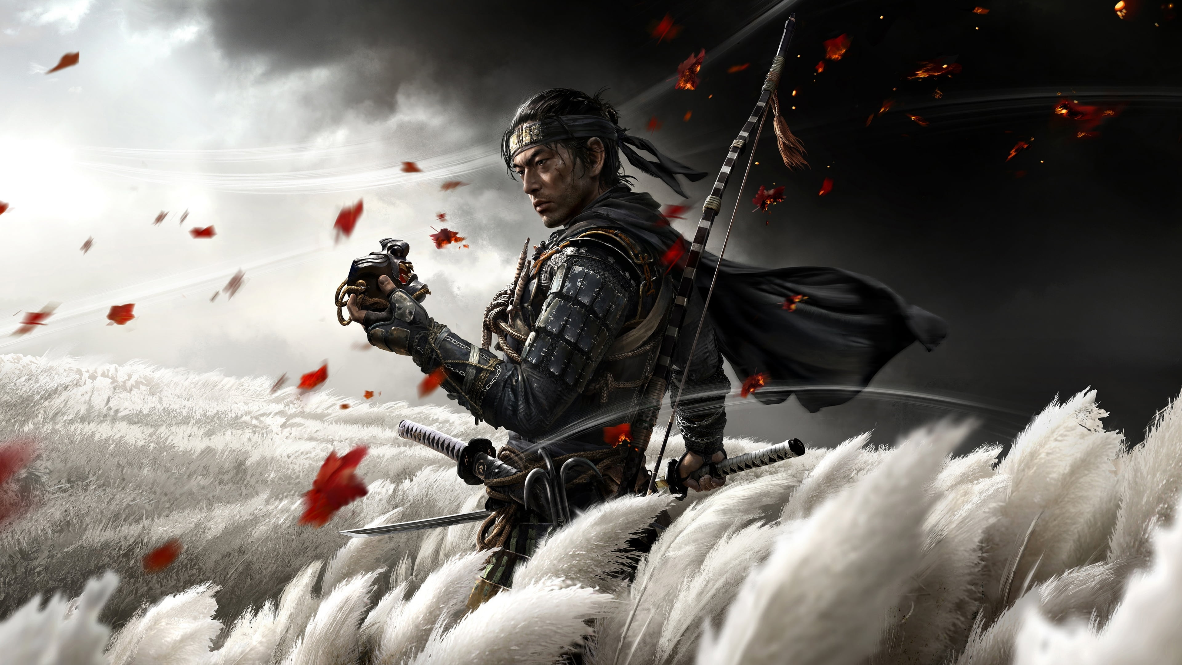 Video Game Ghost of Tsushima 2k 4k