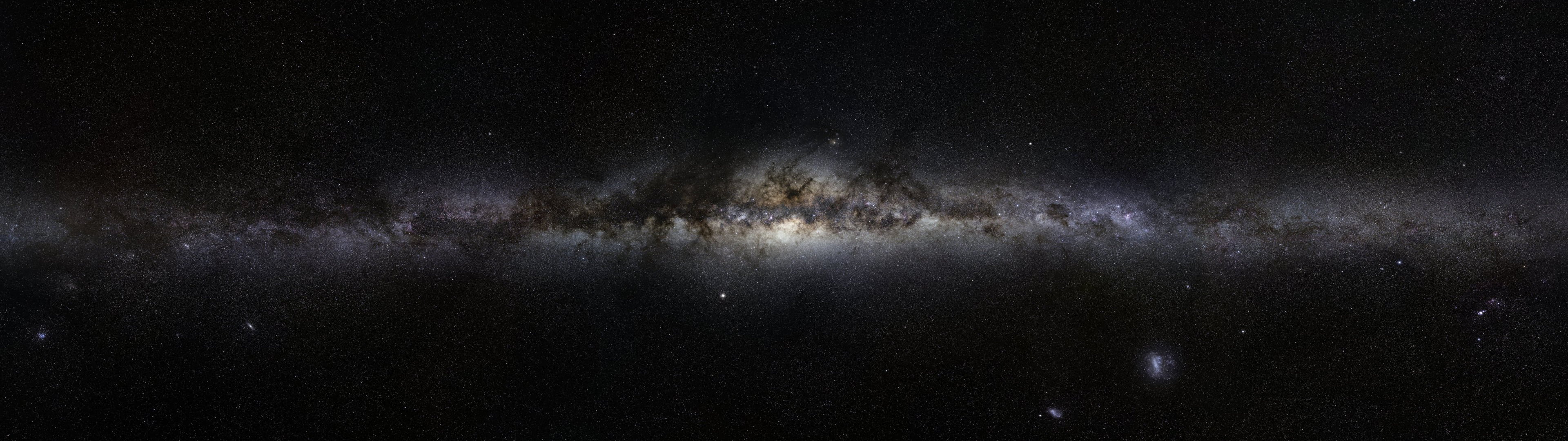 white galaxy during nighttime Milky Way Galaxy panoramic photo 2k 4k