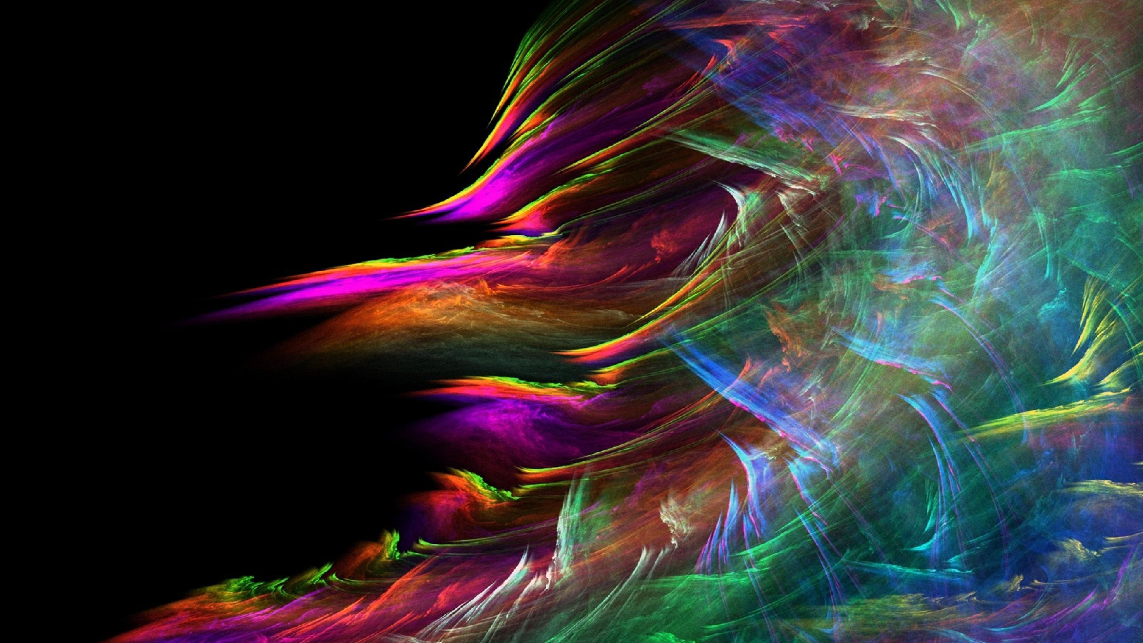 abstract fractal design art digital plasma wallpaper 2k 4k