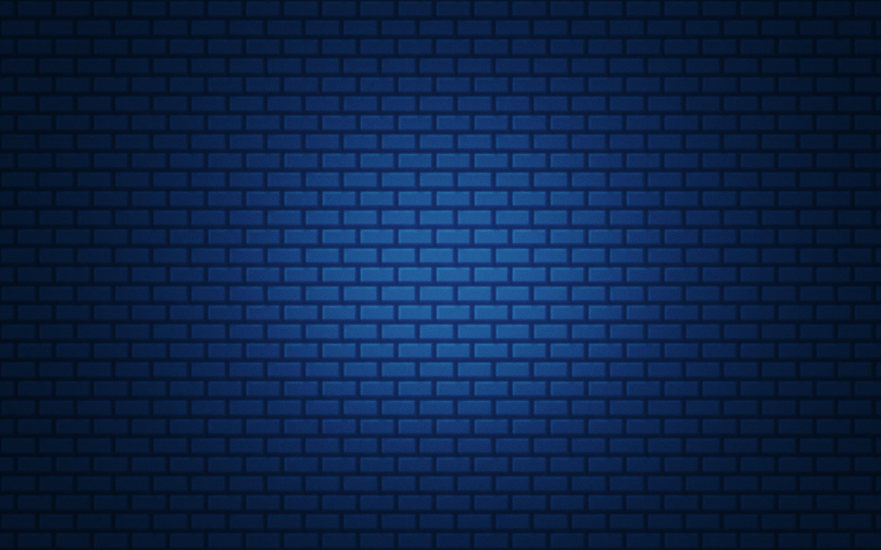 blue bricked wall simple gradient texture backgrounds pattern 2k