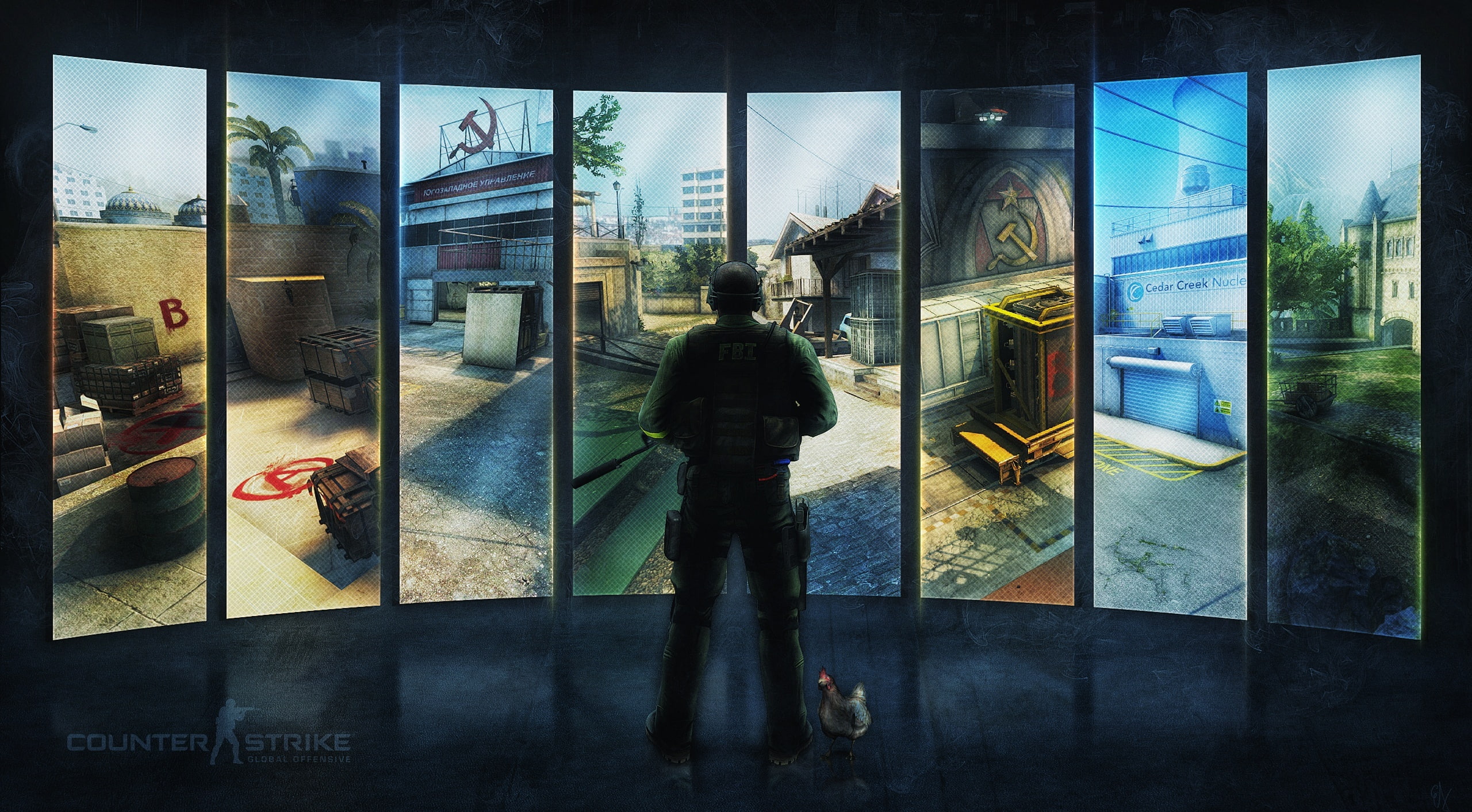 CS GO Counter Strike wallpaper Games Other csgo counter strike global offensive 2k