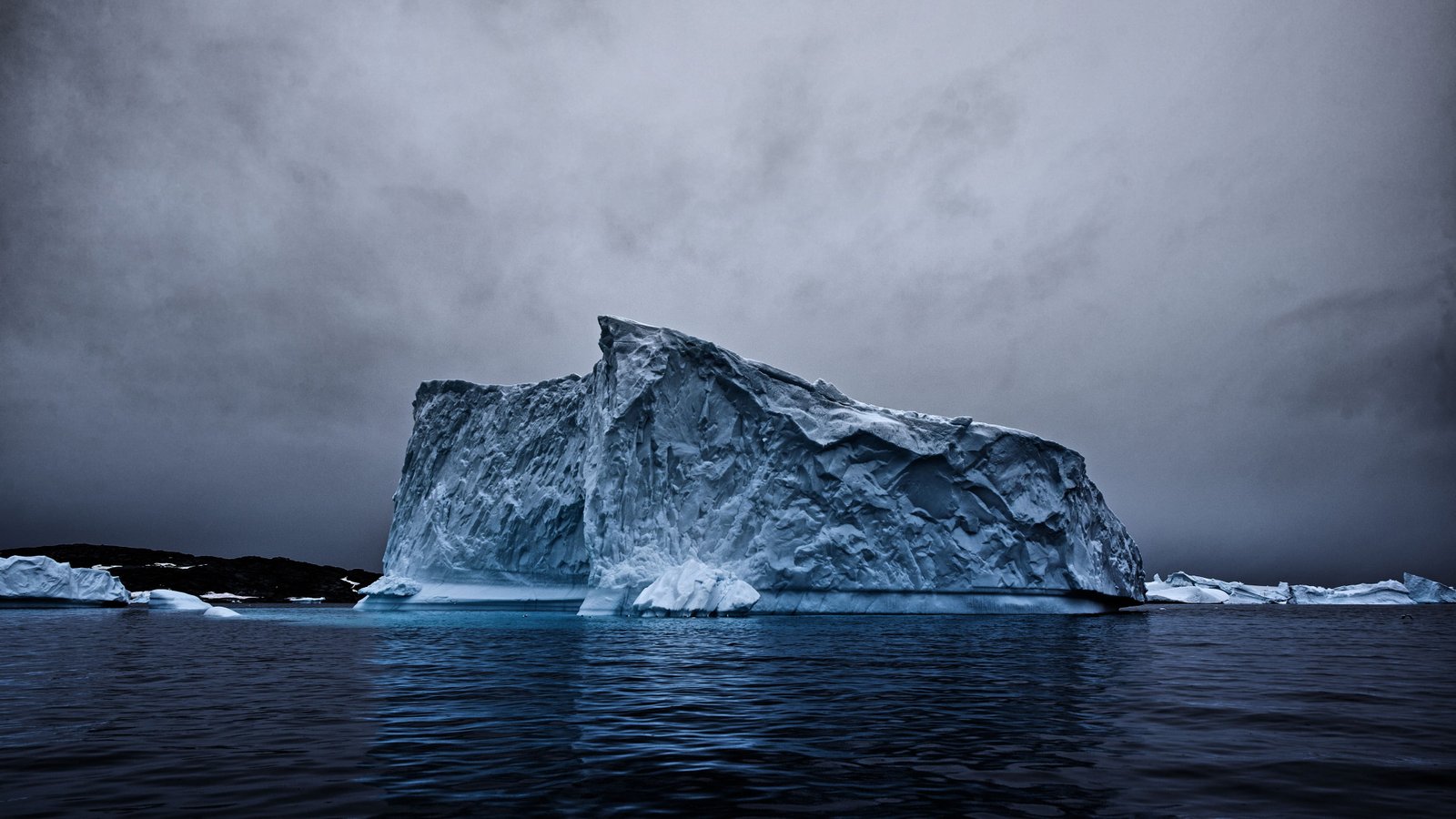 ice berg nature landscape iceberg snow reflection Ice Formation 2k 4k