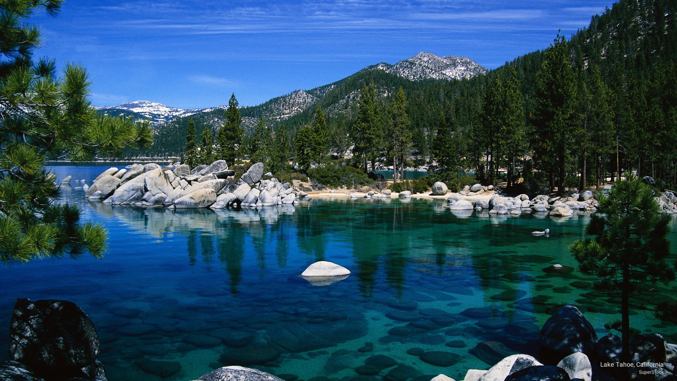 Lake Tahoe California Nature 2k