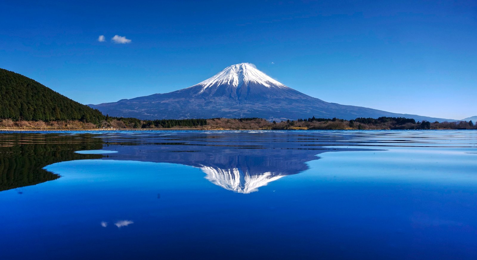 landscape shot of mountain during day time shape perfect blue 2k 4k 5k