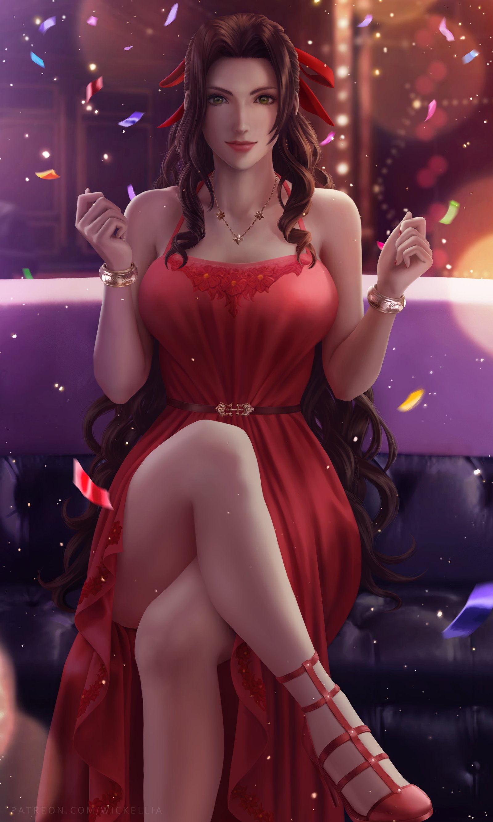 illustration artwork digital art fan Wickellia video games 2k 4k