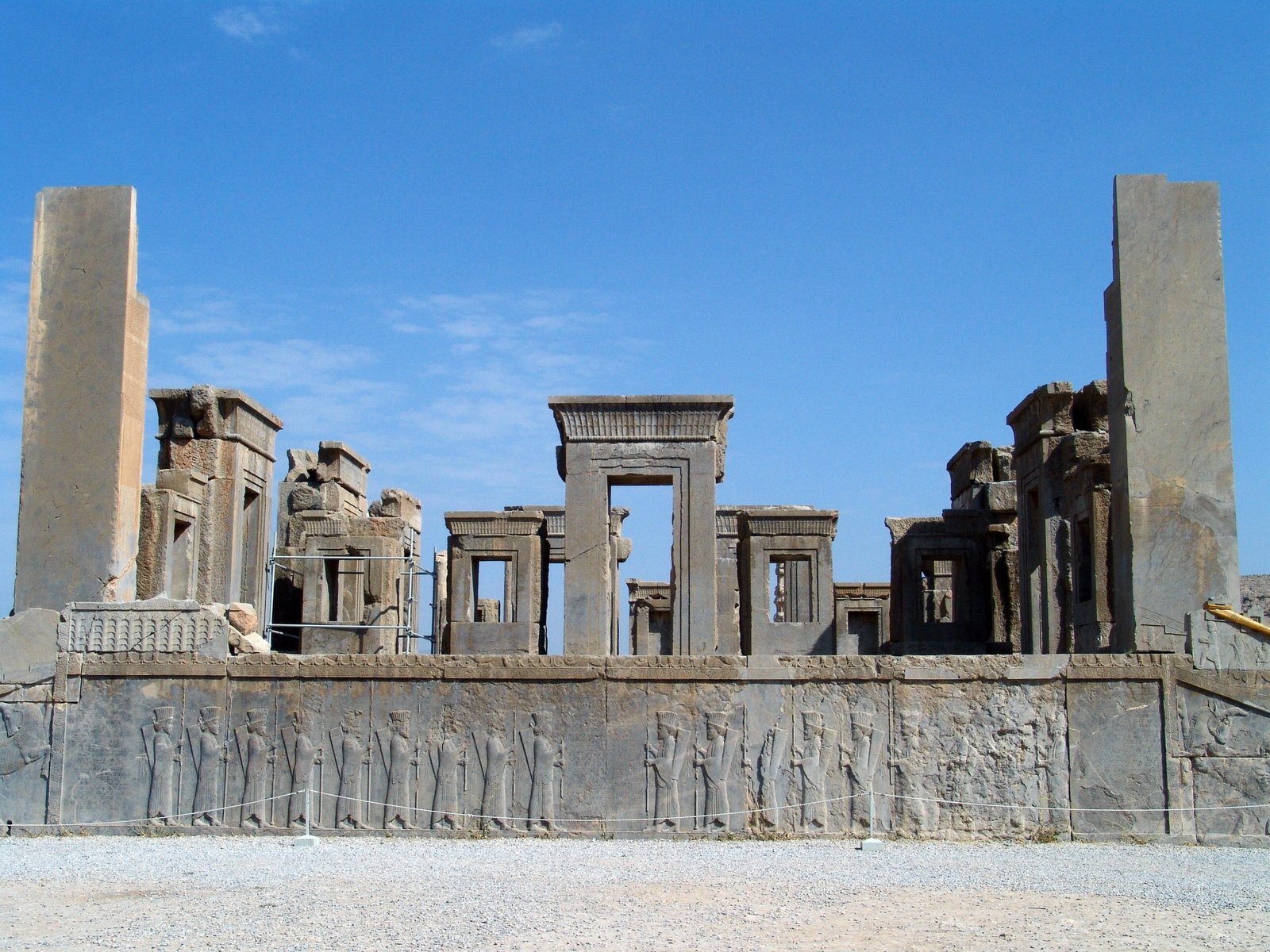 night architecture iran persepolis historic blue skies Nature Sky HD Art 2k