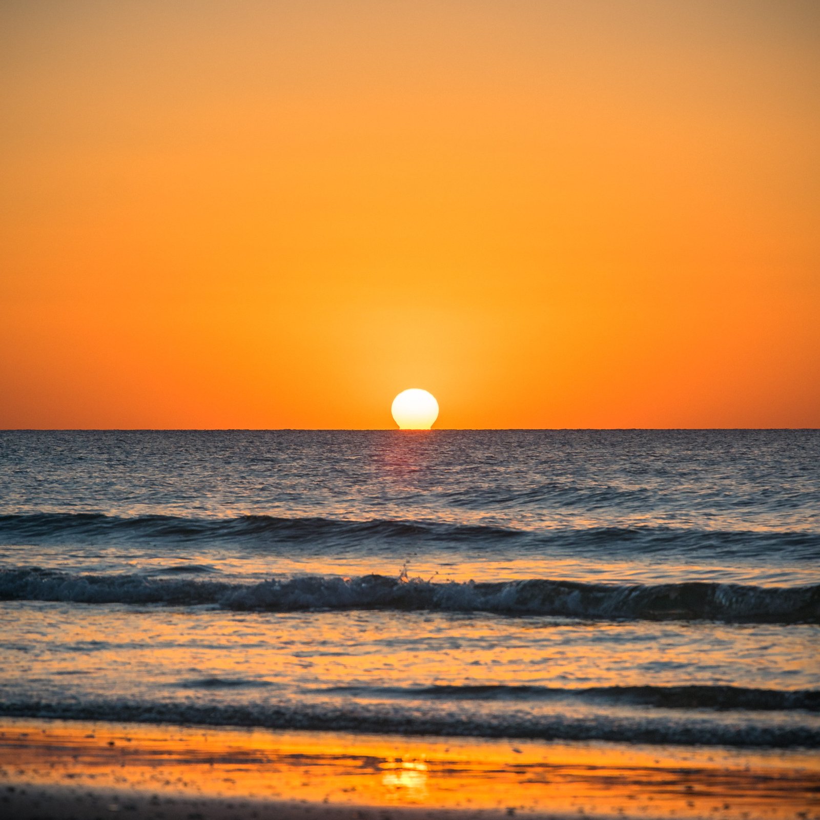 sunset photography sea ocean nature outdoors water beach 2k 4k