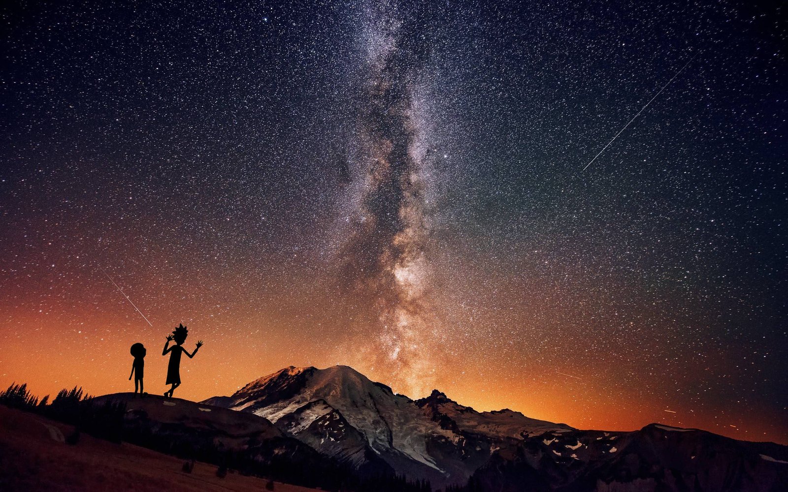 TV Show Rick and Morty Landscape Smith Sanchez 2k