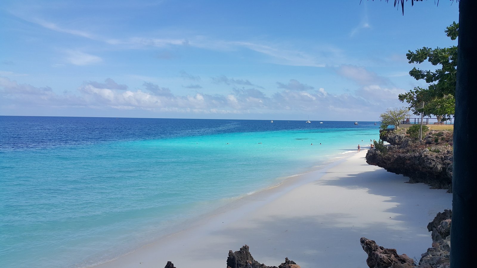 zanzibar africa tanzania beach sea holiday water sky 2k 4k 5k