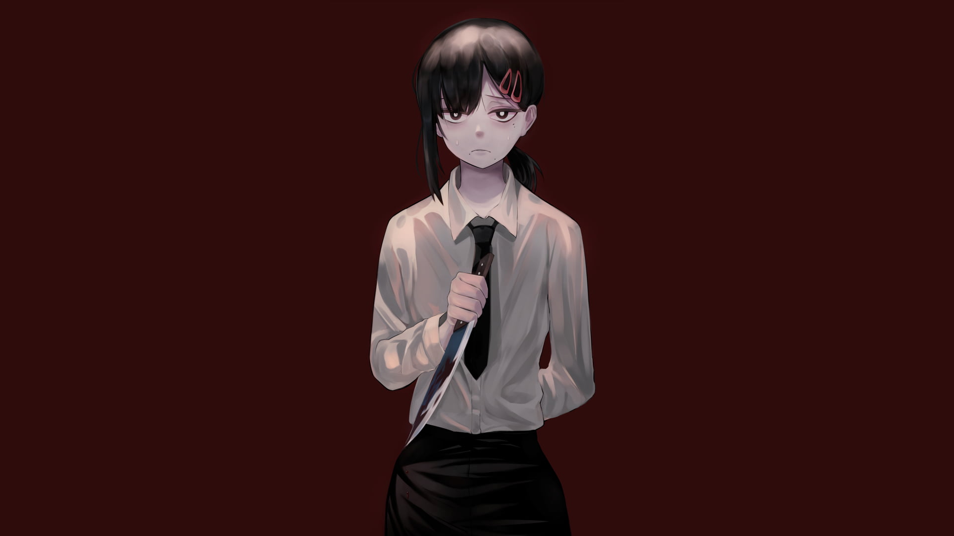 Kobeni Chainsaw Man manga artwork tie 60 2k